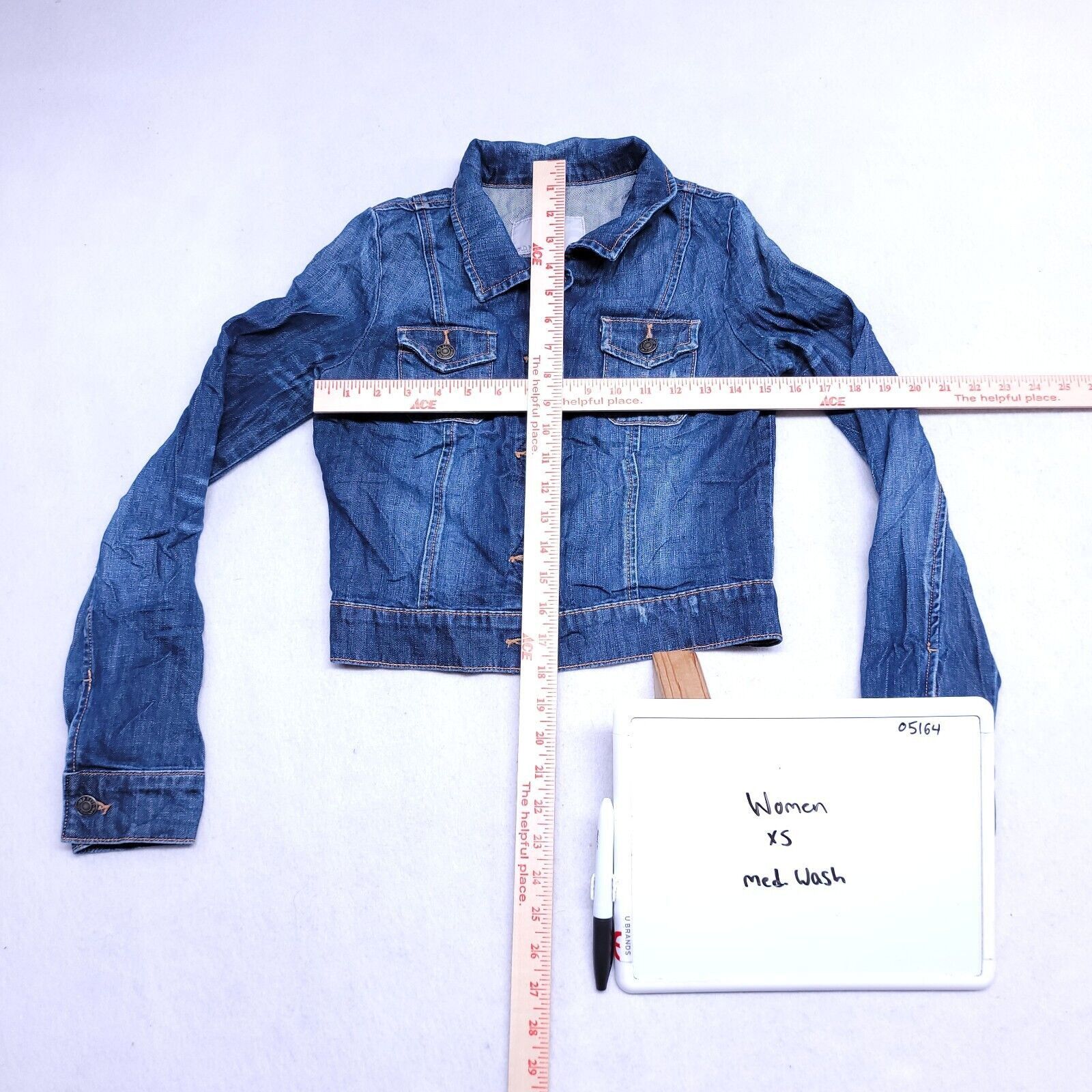 Old Navy Old Navy Denim Jean Jacket Womens Size Extra Small XS Blue Size XS / US 0-2 / IT 36-38 - 6 Thumbnail