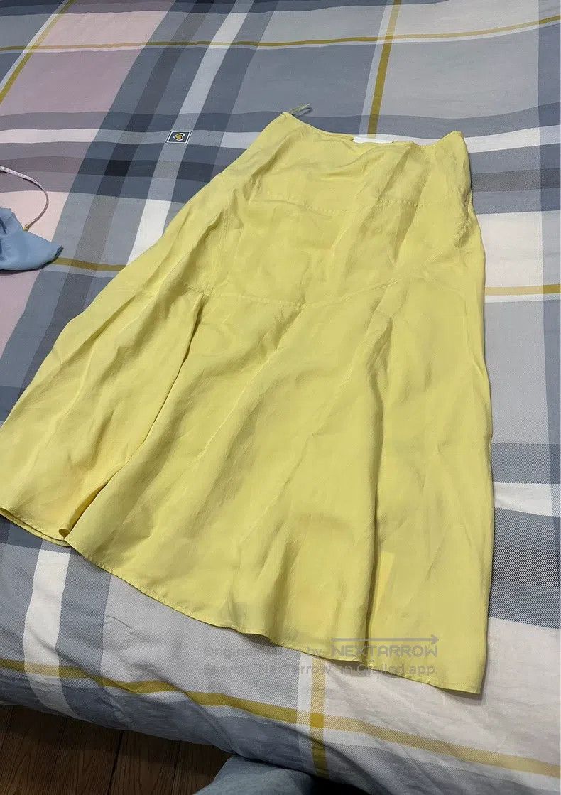 Jil Sander Jil Sander size 32 Yellow Skirt Size 31" - 2 Thumbnail