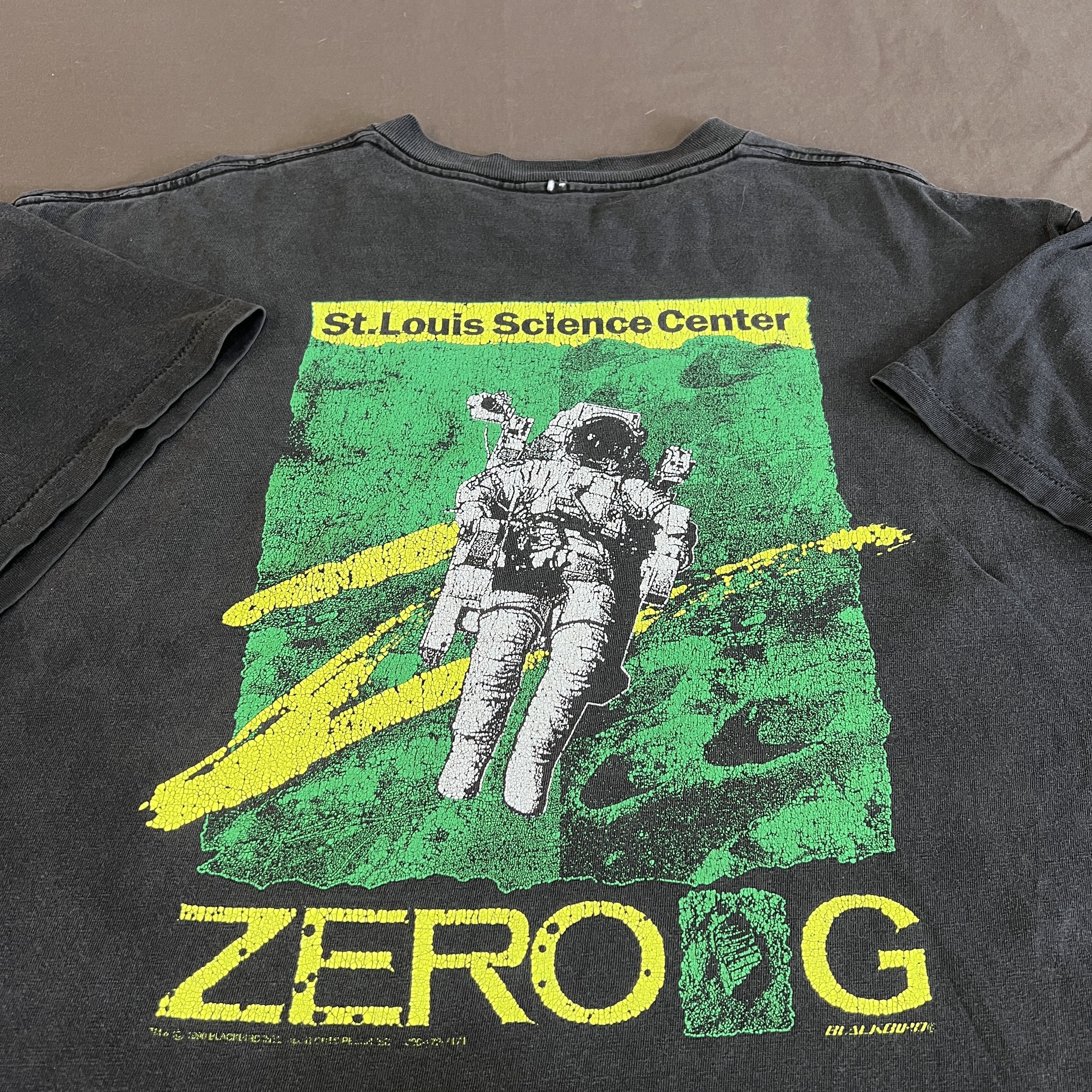 Arts & Science × Vintage Vintage Zero G St.Louis Science Center Promo Tee 2XL Faded Size US XXL / EU 58 / 5 - 5 Thumbnail
