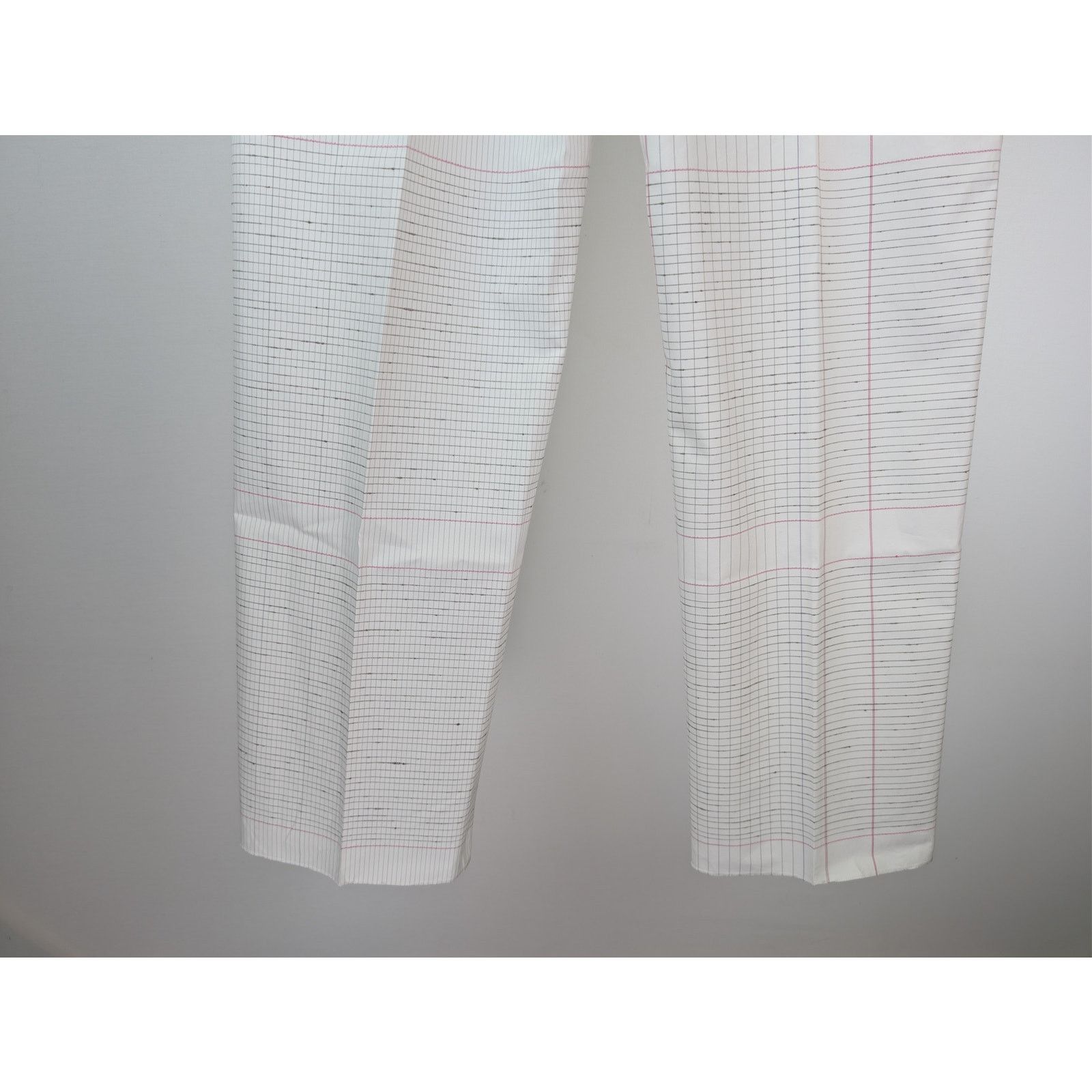 Bottega Veneta o1rshd1 Notebook Cotton Trousers Pants in Off White Size US 32 / EU 48 - 14 Thumbnail