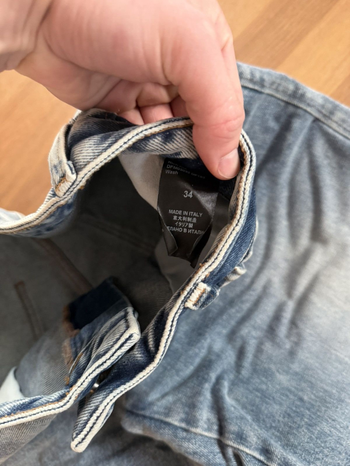 PDF PDF Channel Rich Kid Vintage denim SS26 Size US 34 / EU 50 - 6 Thumbnail