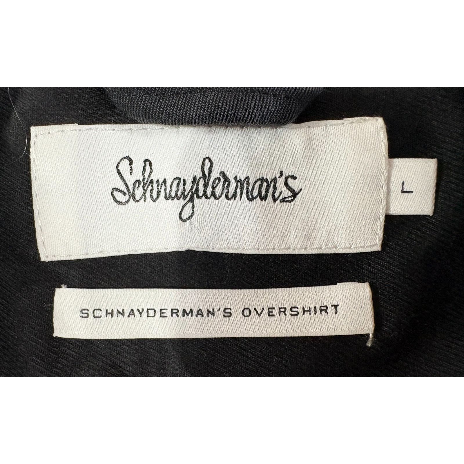 Schnaydermans SCHNAYDERMAN'S Overshirt wool cotton blend chore jacket sz L Size US L / EU 52-54 / 3 - 2 Thumbnail