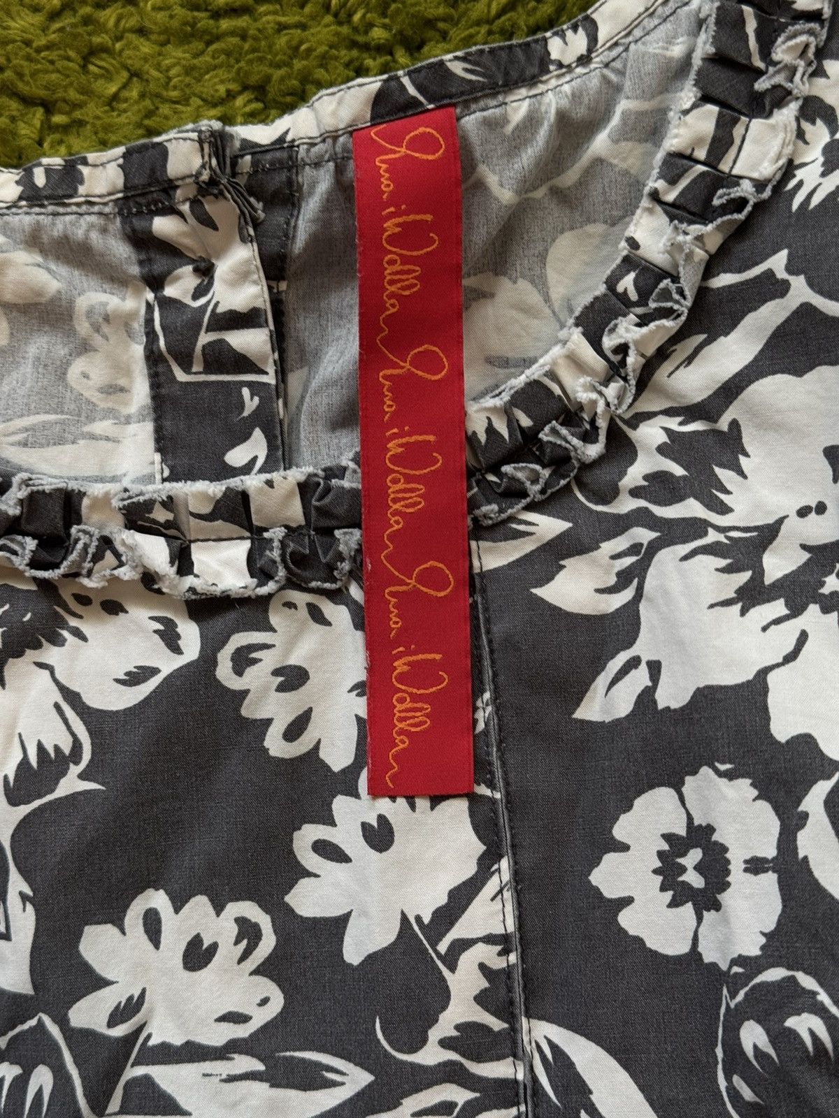 Designer S/S 2019 Ewa I Walla avant garde poplin blouse Size XS / US 0-2 / IT 36-38 - 3 Thumbnail