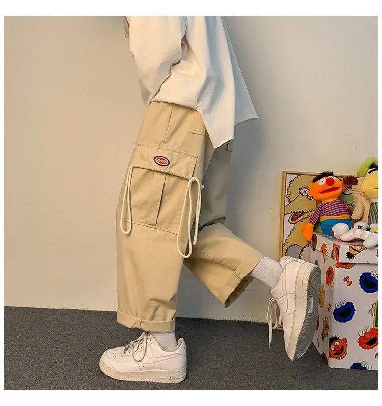 Japanese Brand × Vintage men's lace-up street pants Size US 36 / EU 52 - 1 Thumbnail