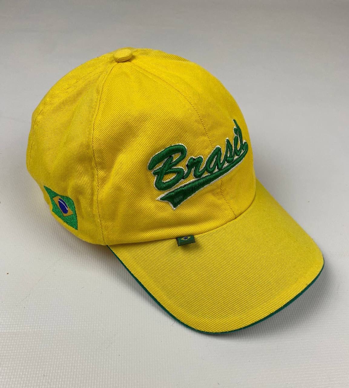 Vintage Vintage Brasil Cap Fifa World Cup Football Style Size ONE SIZE - 2 Thumbnail