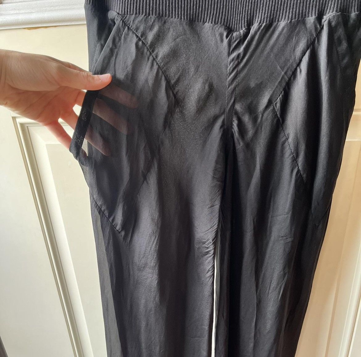Rick Owens Rick Owens Anthem SS11 Silk Bias Cut Trousers Size 26" / US 2 / IT 38 - 4 Thumbnail