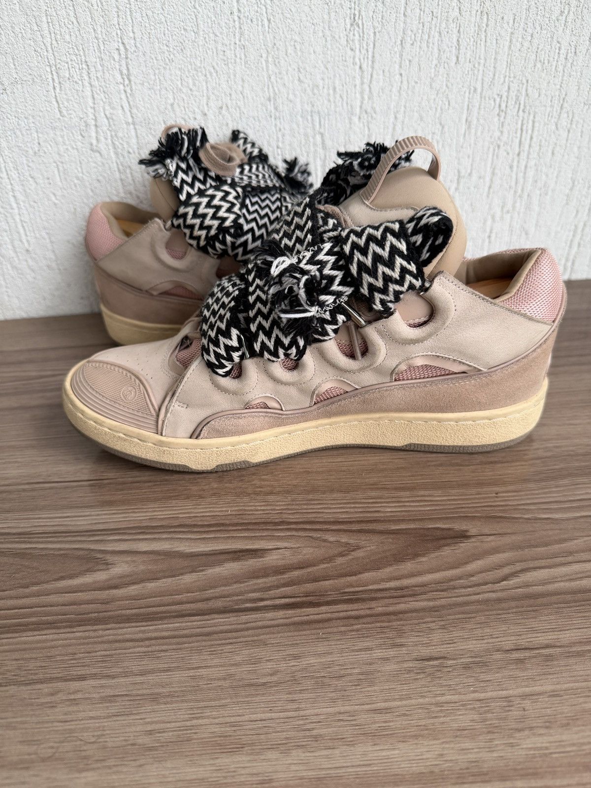 Lanvin Pale pink Curb sneakers Size US 9 / EU 42 - 15 Thumbnail