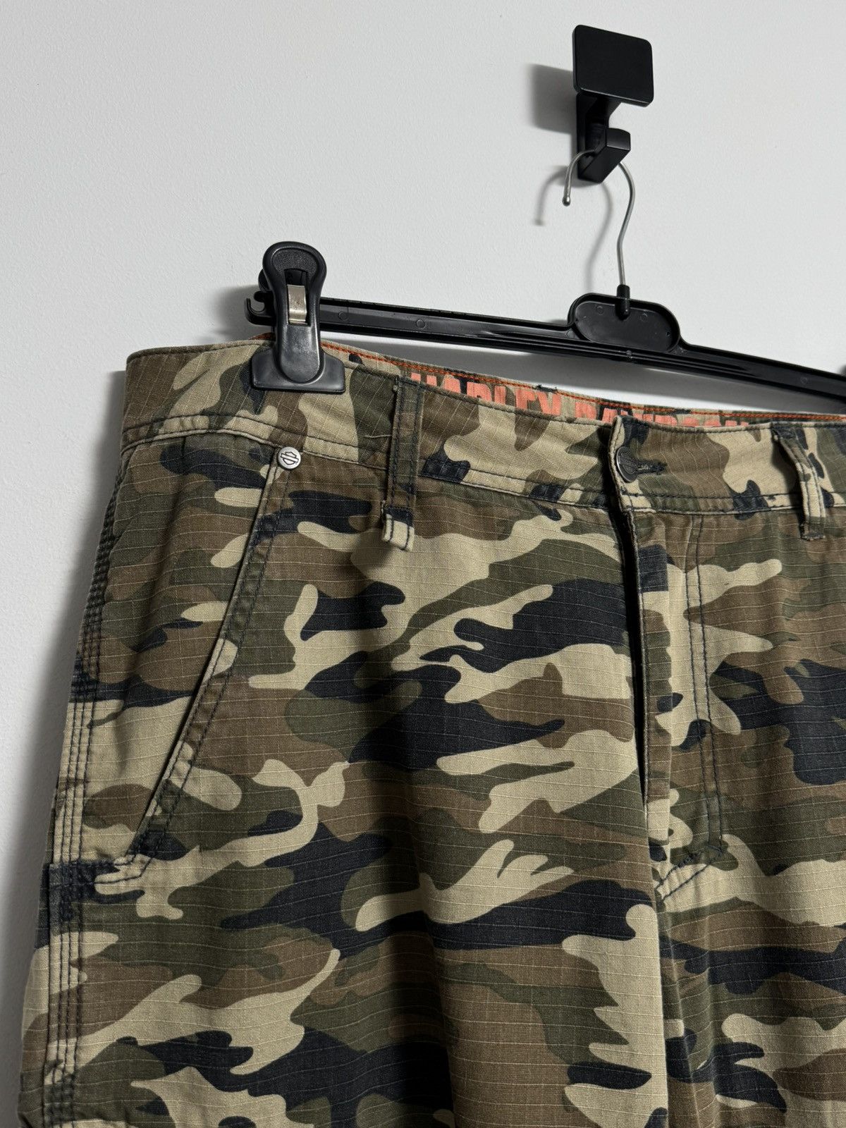Harley Davidson Harley Davidson Vintage Y2K style Hype Cargo pants Size US 34 / EU 50 - 6 Thumbnail