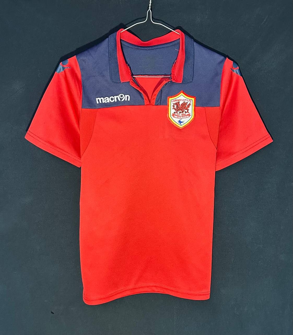 Macron Cardiff City Training Jersey Football Polo Macron t shirt Size US XS / EU 42 / 0 - 1 Thumbnail