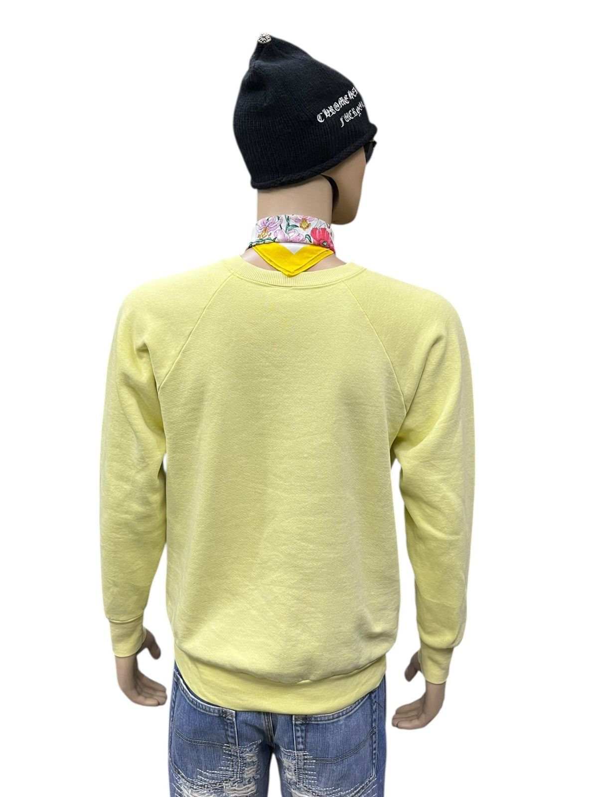 Fruit Of The Loom Rare Vintage Gucci Print FOTL Sweatshirt USA Made Size US L / EU 52-54 / 3 - 2 Thumbnail