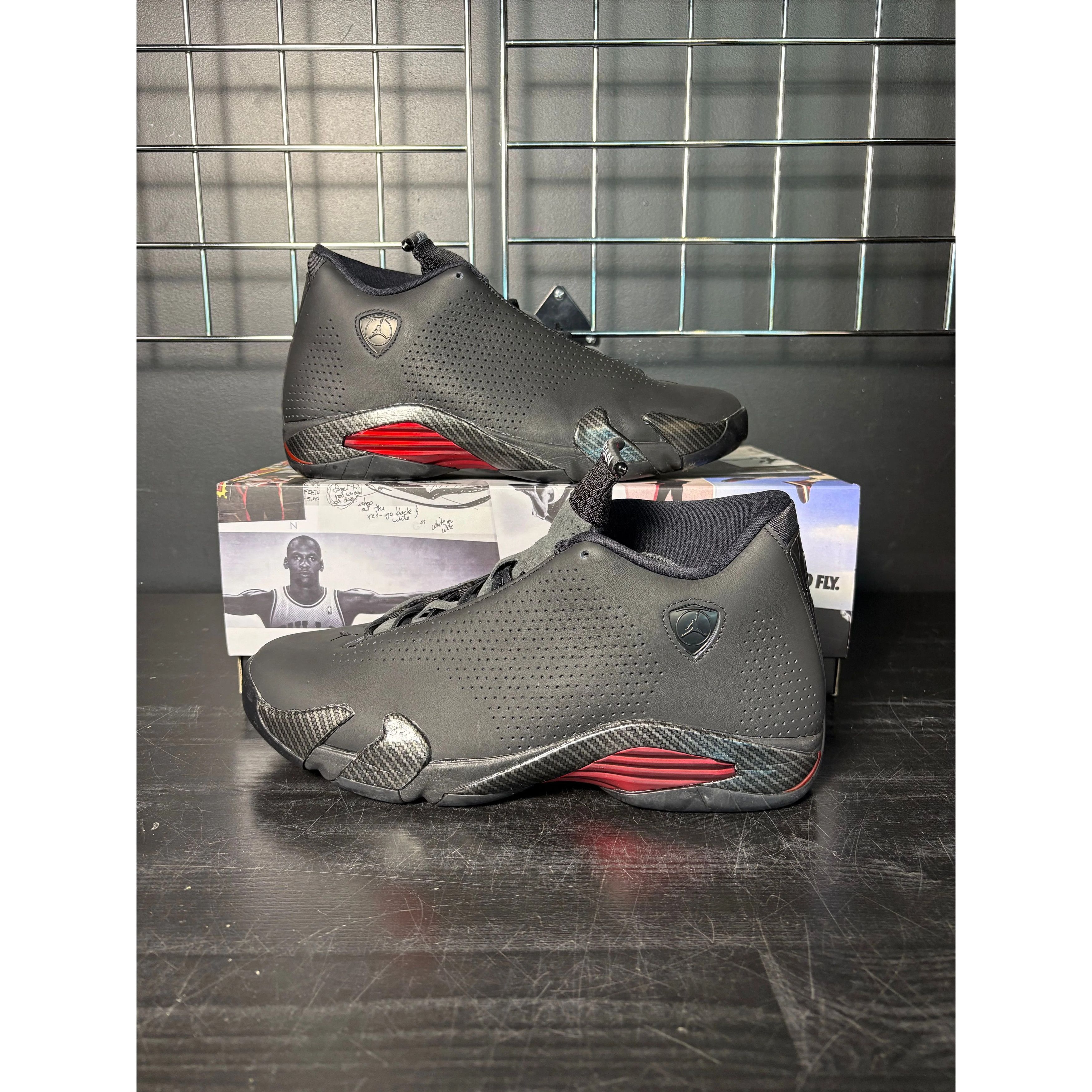 Jordan Brand Air Jordan 14 Retro SE Black "Anthracite" **PRE-OWNED** - Size 12 Size US 12 / EU 45 - 1 Thumbnail
