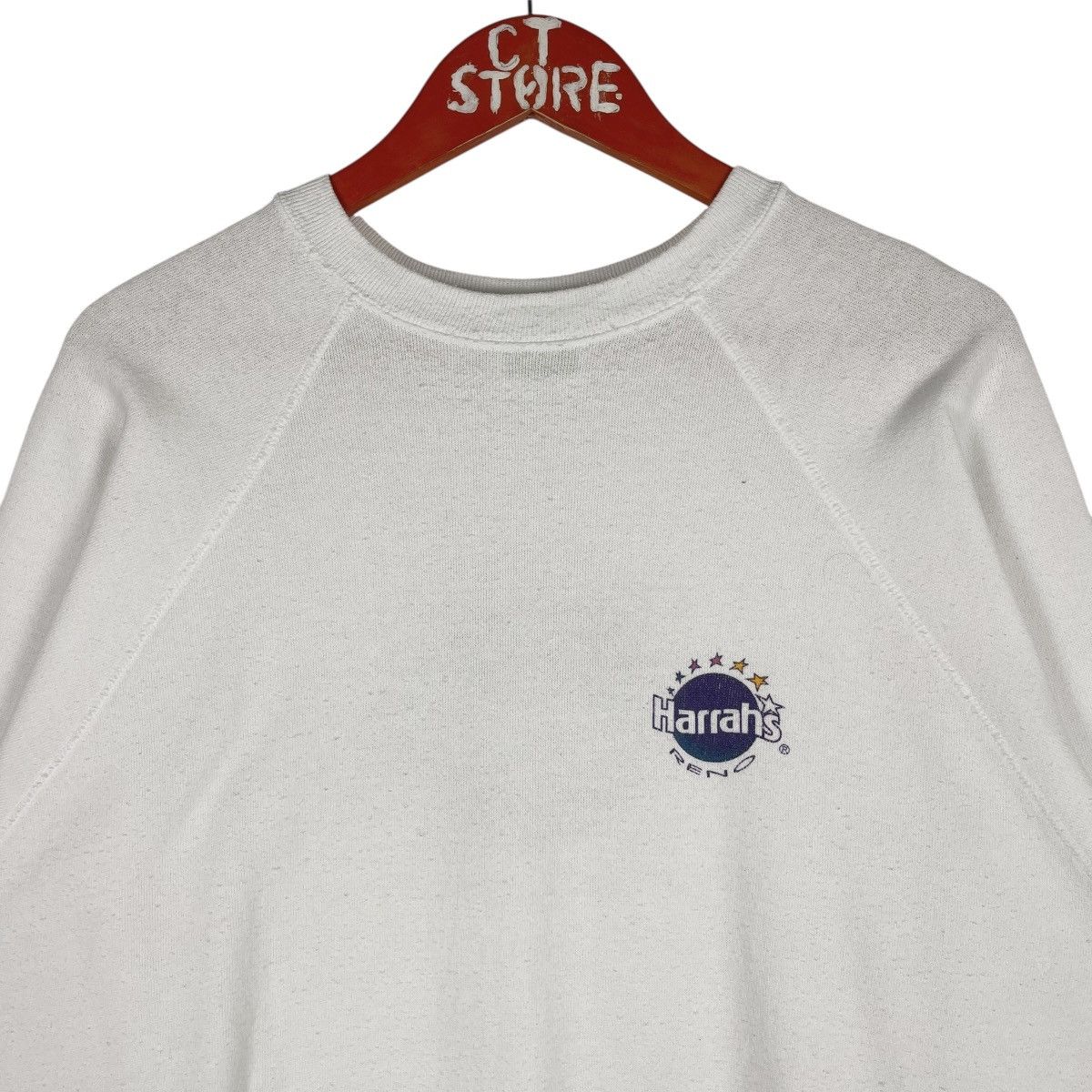 Tultex 90s Harrah Reno Casino Crewneck Sweatshirt Size XL Size US XL / EU 56 / 4 - 3 Thumbnail