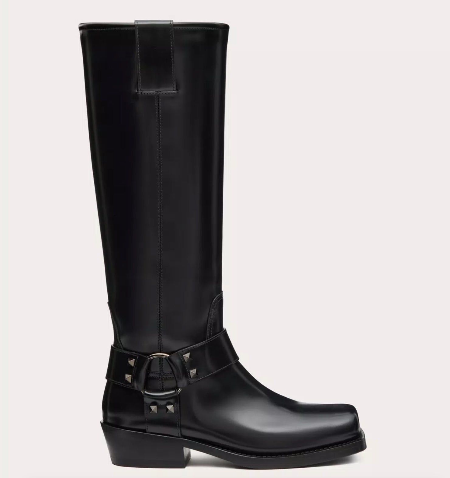 Valentino Rockstud Biker Boots SIZE 39
