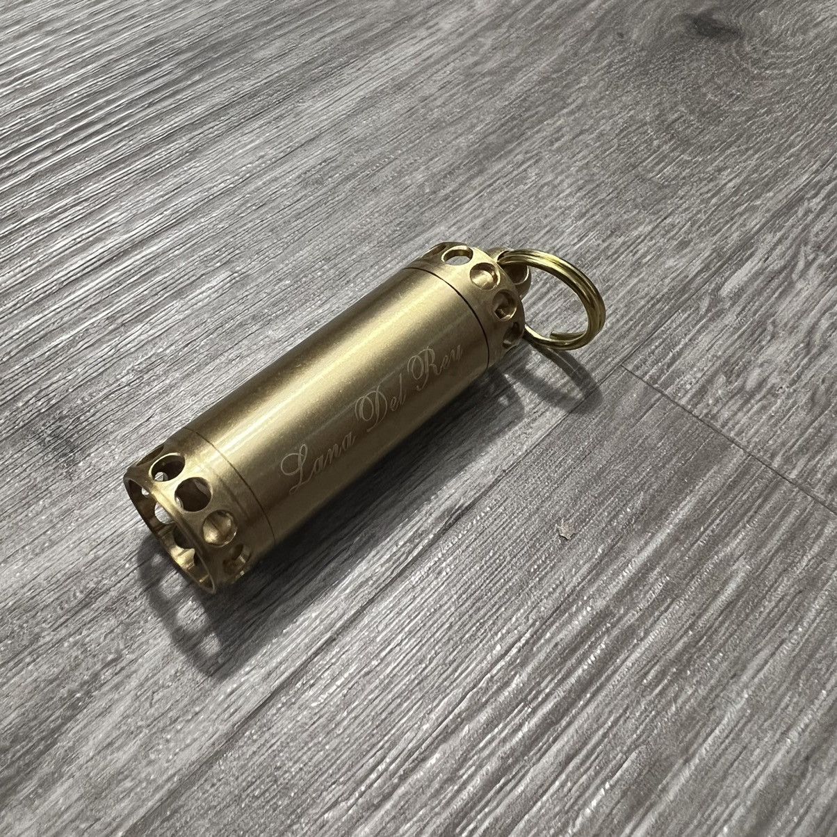 Streetwear Lana Del Rey Brass Pill Case Grailed