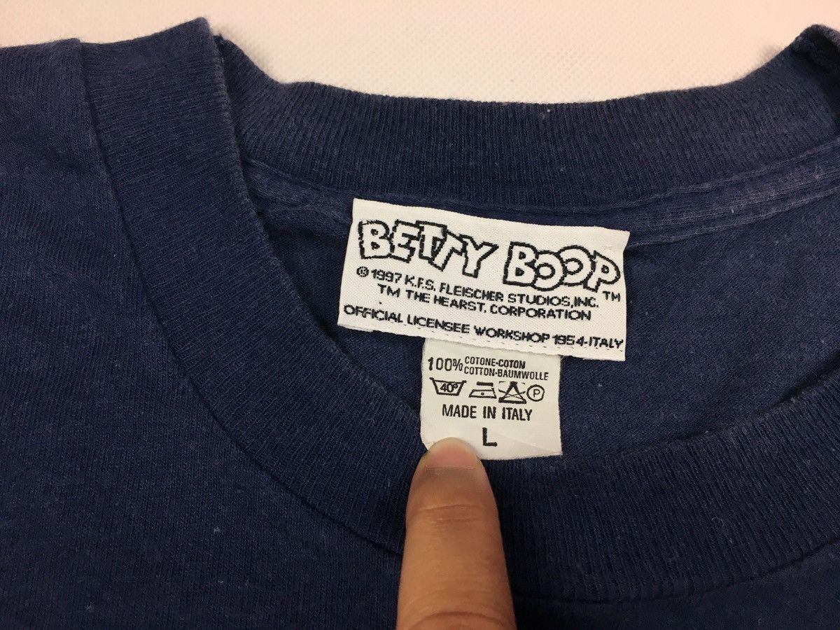 Vintage 90s Betty Boop Nyc Kfs Fleischer Cowboy Sexy Girl Tee Size US L / EU 52-54 / 3 - 5 Thumbnail
