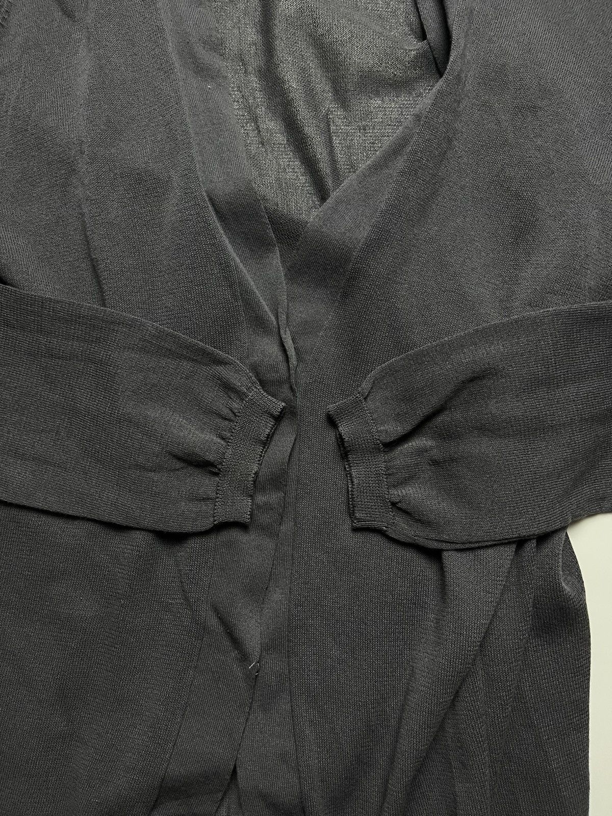 Brunello Cucinelli Brunello Cucinelli Black Fine Knit Cotton Cardigan Size M / US 6-8 / IT 42-44 - 13 Thumbnail