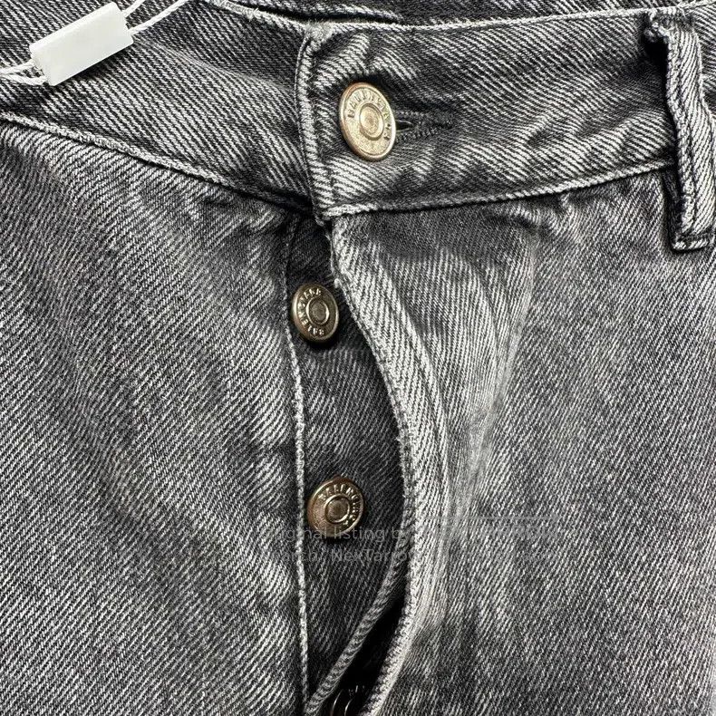 Balenciaga Balenciaga Black and Grey Washed Bootcut Flare Jeans Size US 33 - 3 Thumbnail