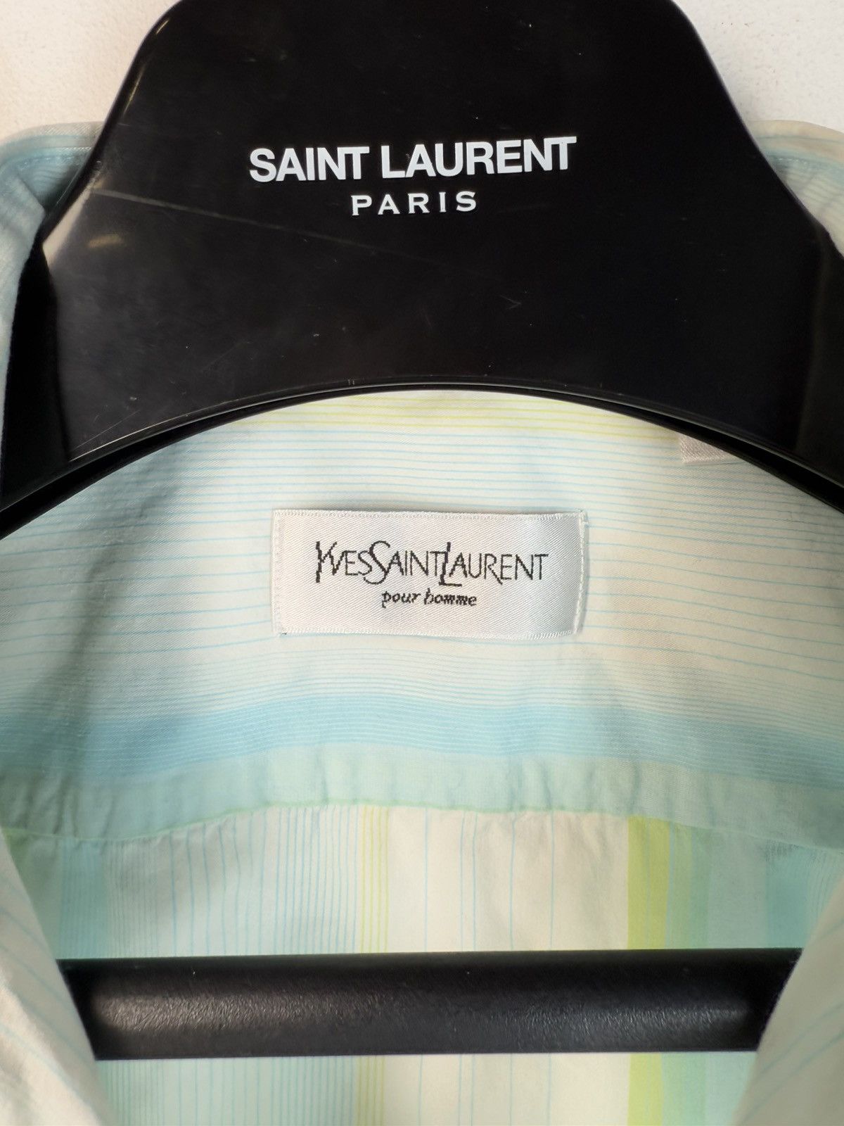 Yves Saint Laurent White YSL Shirt Summer Rare Size US XL / EU 56 / 4 - 14 Thumbnail