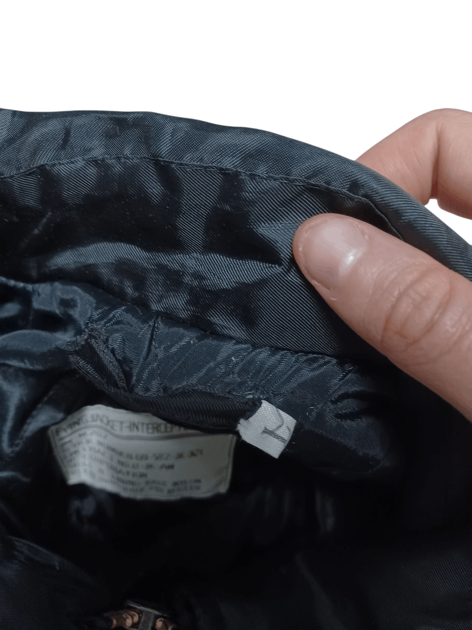 Other VINTAGE MILITARY MA 1 NYLON BOMBER JACKET Size US L / EU 52-54 / 3 - 5 Thumbnail
