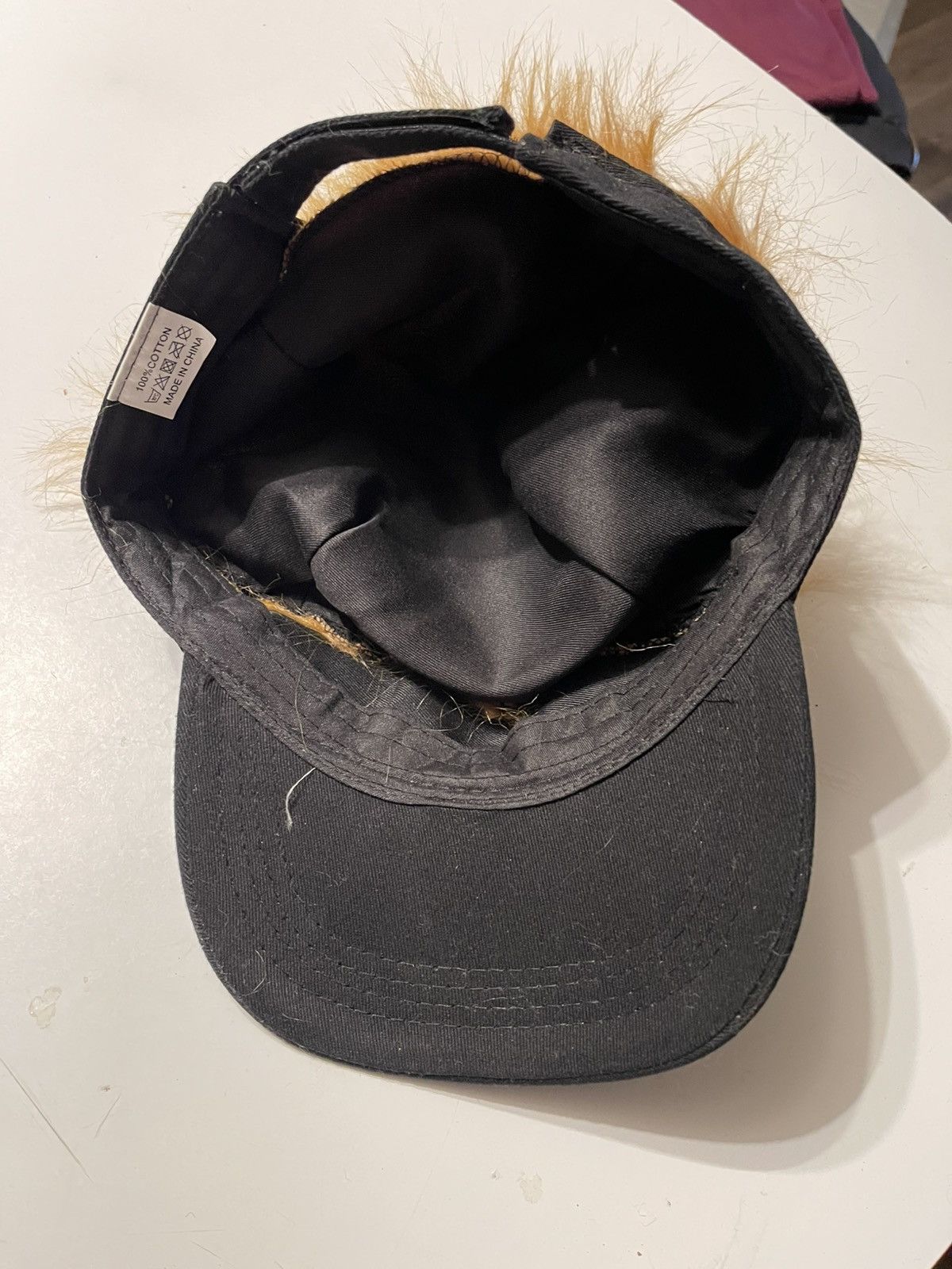Other Trump 2024 Hair Visor Cap Donald Trump Blonde Wig Hat Size ONE SIZE - 7 Thumbnail