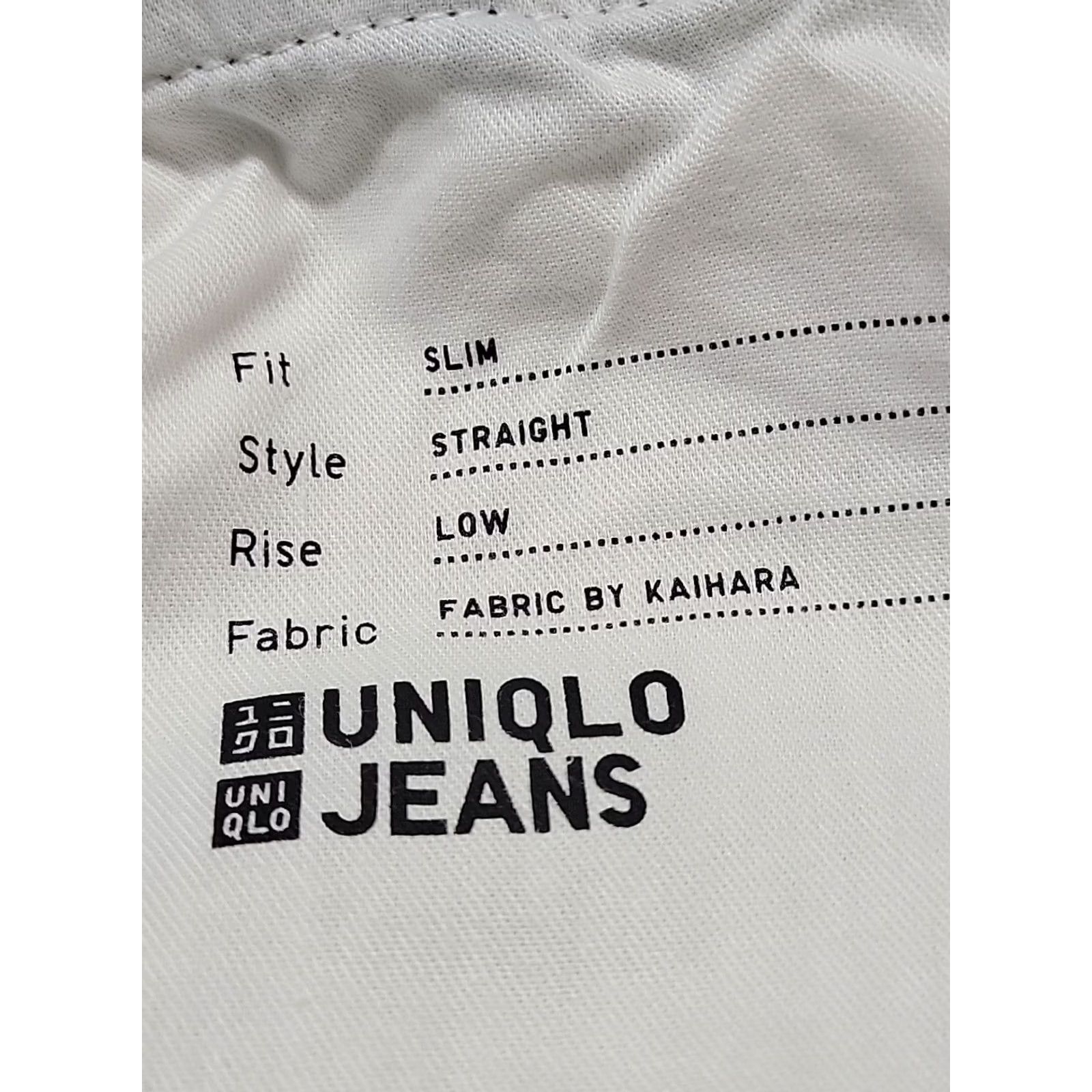 Uniqlo Uniqlo Slim Straight Selvedge Jeans Sz 29x34 Blue Denim Stretch 5-Pocket Mens Regular Waist 34 Inseam 34 Dark Wash Vintage: No Size US 29 - 7 Thumbnail