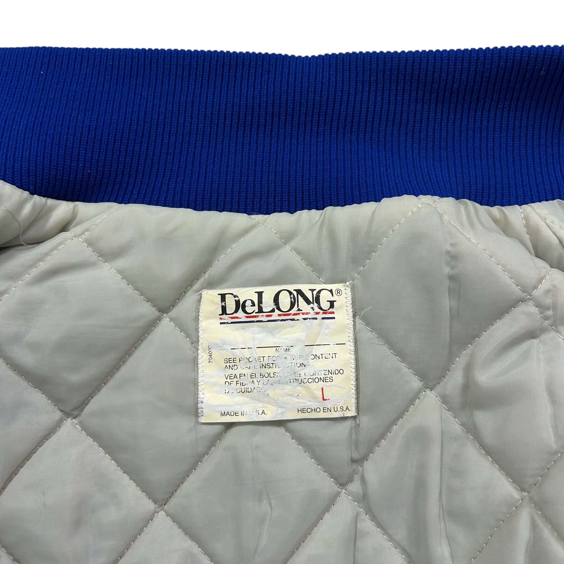 MLB VTG 90s LOS ANGELES DODGERS PIAZZA 31 DELONG SATIN JACKET Size US L / EU 52-54 / 3 - 7 Thumbnail