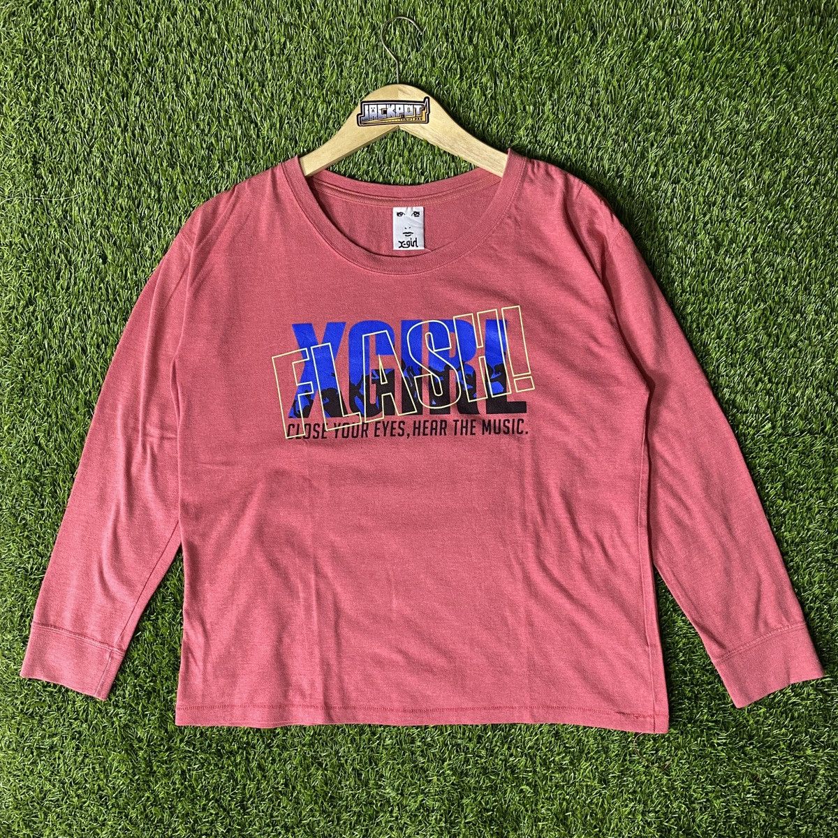 Designer × X-Girl X girl Longsleeve Tee Size S / US 4 / IT 40 - 1 Thumbnail