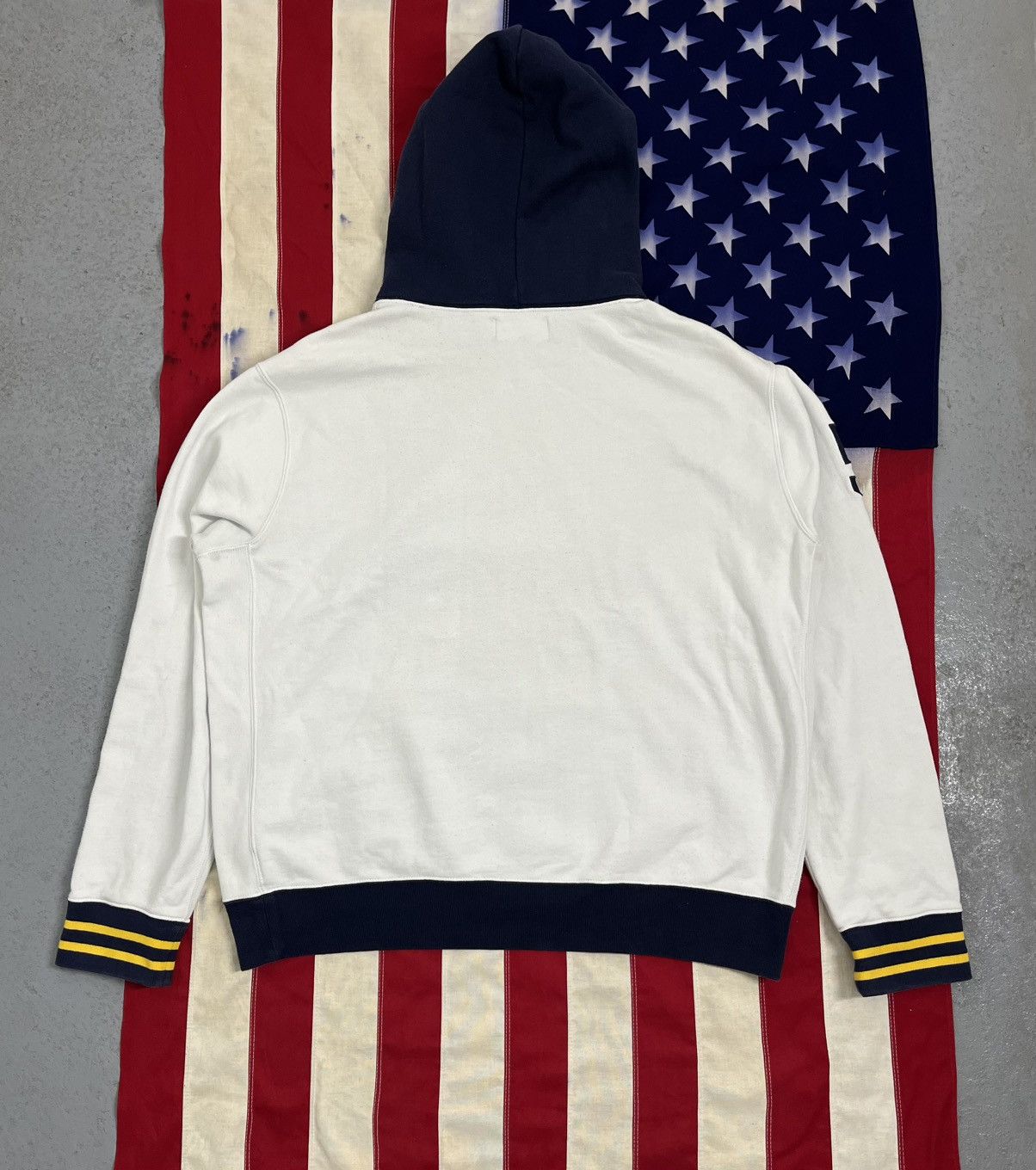 Polo Ralph Lauren Vintage Polo Ralph Lauren big logo Hoodie Size US XXL / EU 58 / 5 - 2 Thumbnail