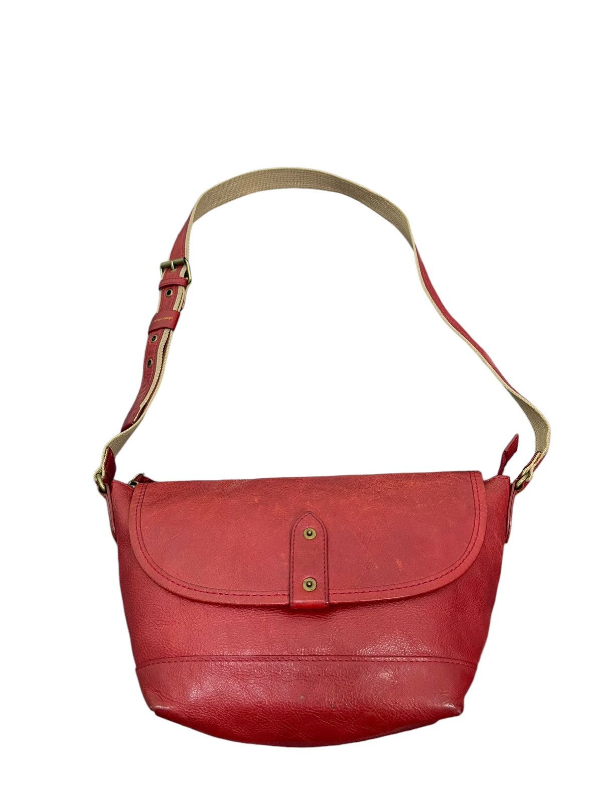 Japanese Brand Full Leather Effy Modern Design Cross Body Bag 1🟩0 Size ONE SIZE - 5 Thumbnail