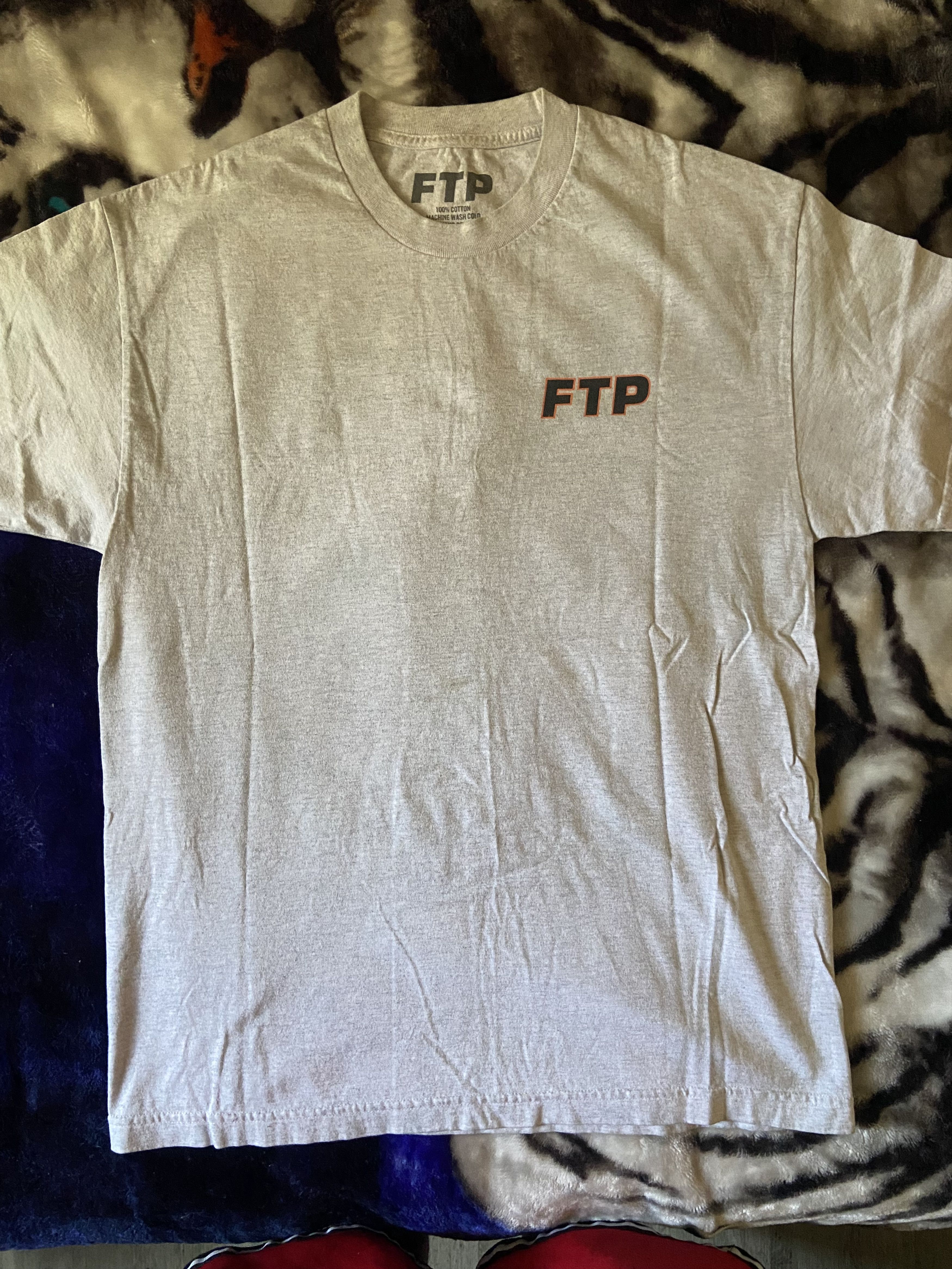 Fuck The Population outline logo tee Size US L / EU 52-54 / 3 - 2 Thumbnail