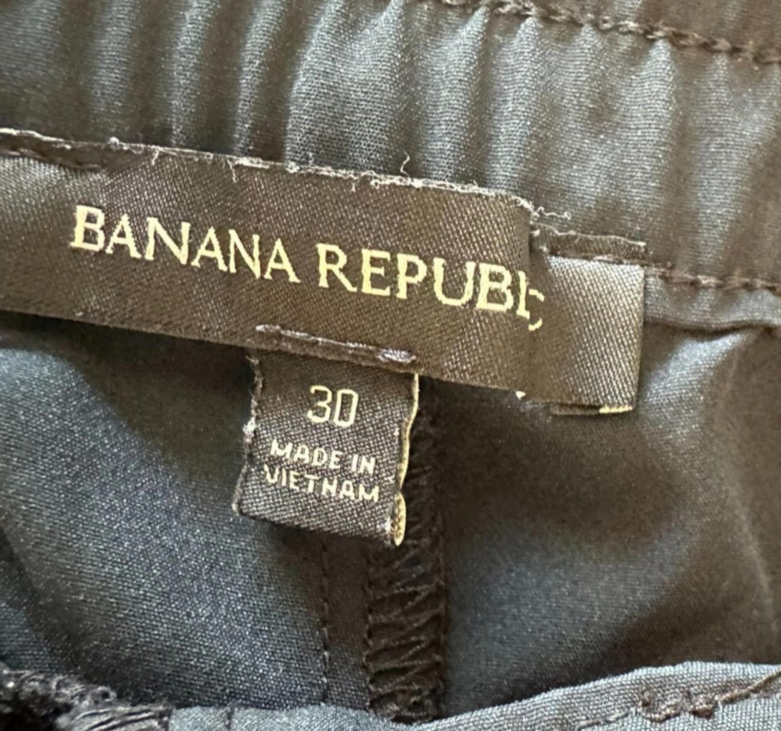 Banana Republic Banana Republic Men’s Jogger Pants – Size 30, Black Size US 30 / EU 46 - 4 Thumbnail