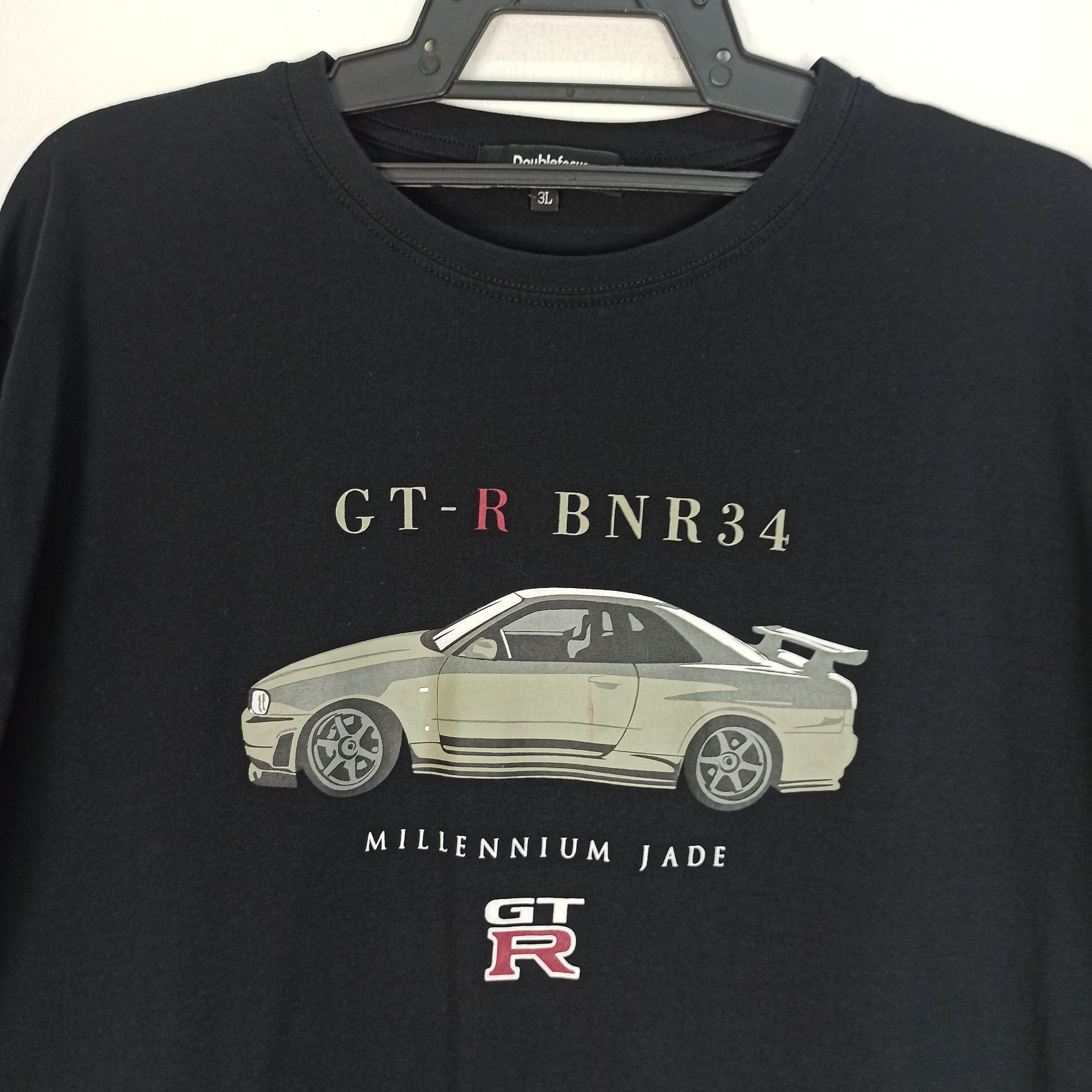 Japanese Brand NISSAN GTR BNR34 NISMO RACING TEES Size US XL / EU 56 / 4 - 2 Thumbnail
