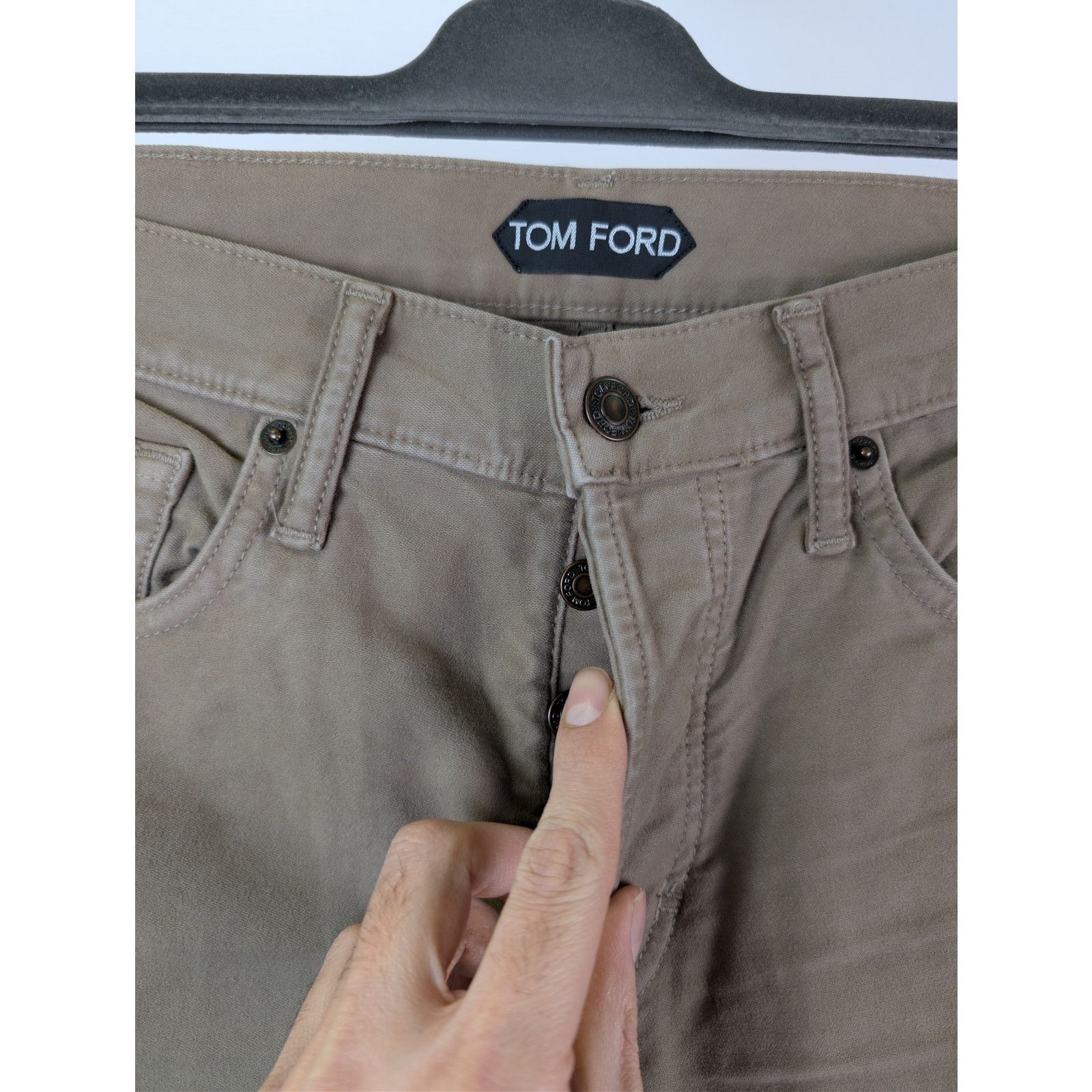 Tom Ford o1rshd1 Slim Jean in Brown Size US 32 / EU 48 - 7 Thumbnail