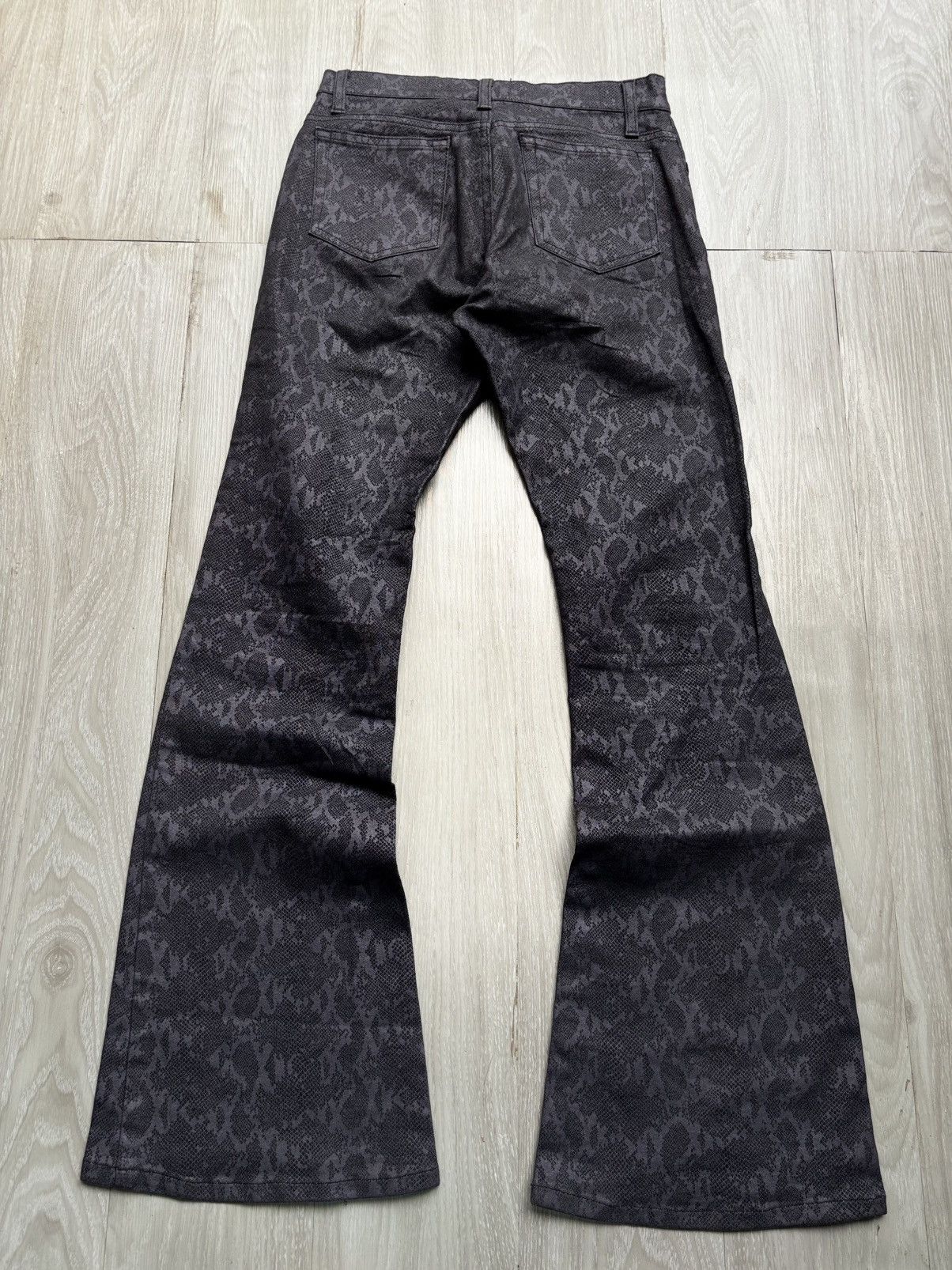 Japanese Brand Bison lace up flare pants Size US 27 - 4 Thumbnail