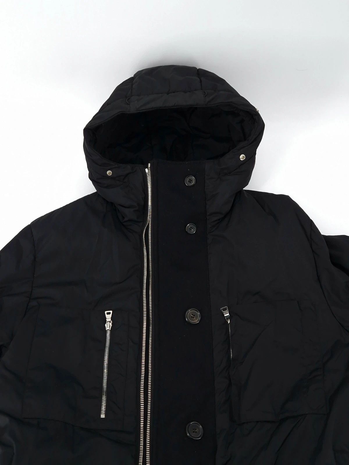Prada Military Padded Coat Size US L / EU 52-54 / 3 - 6 Thumbnail