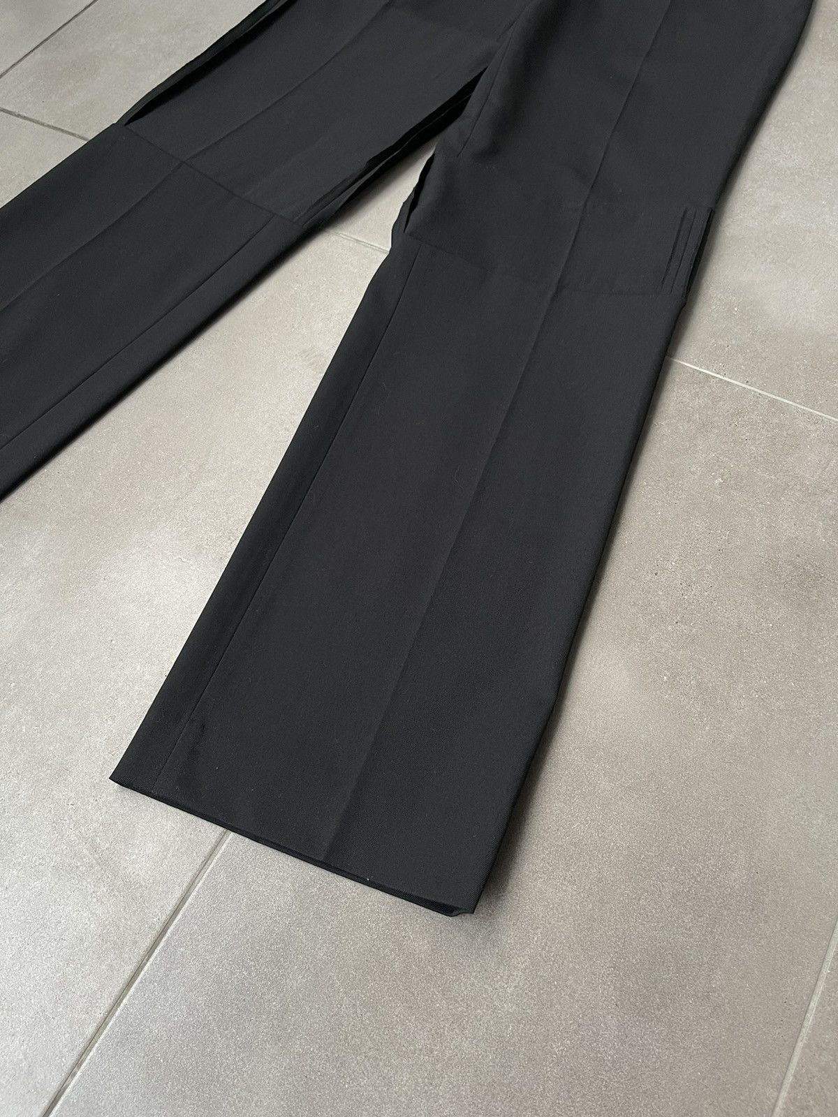 Maison Margiela !DS! SS23 Maison Margiela Reconstructed Black Casual Pants Size US 30 / EU 46 - 13 Thumbnail