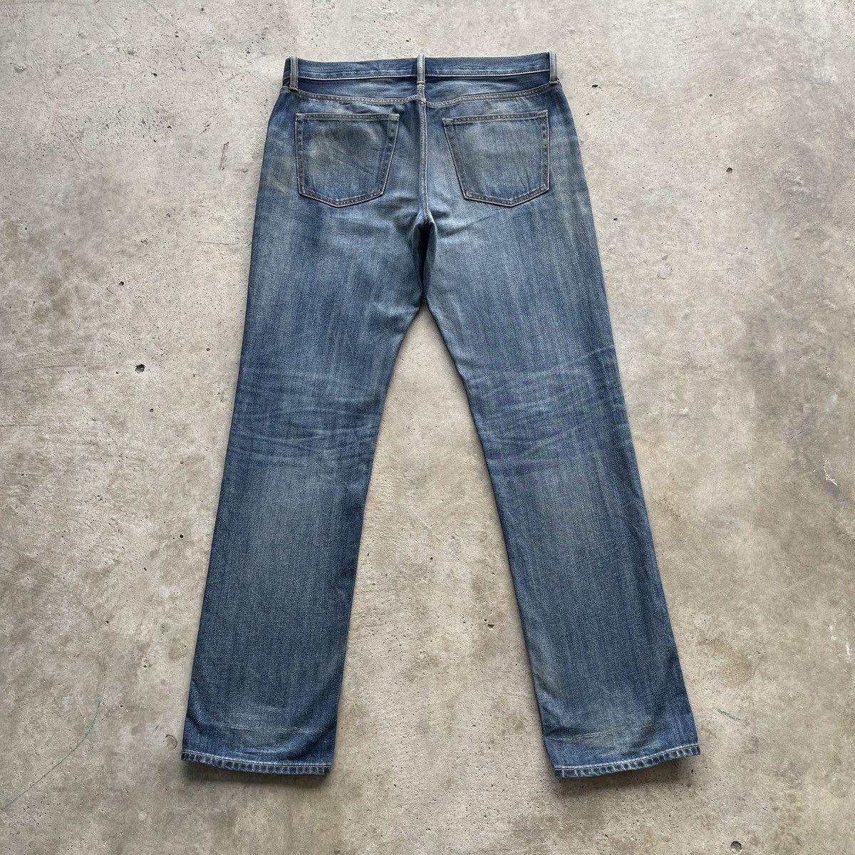Japanese Brand W37 Vintage Japanese Distressed Jeans Rusty Faded Pants Size US 37 - 10 Thumbnail
