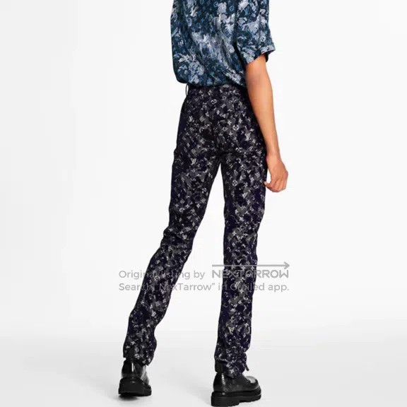 Louis Vuitton Louis Vuitton Old flower flocked full-print old flower tro Size US 34 / EU 50 - 8 Thumbnail