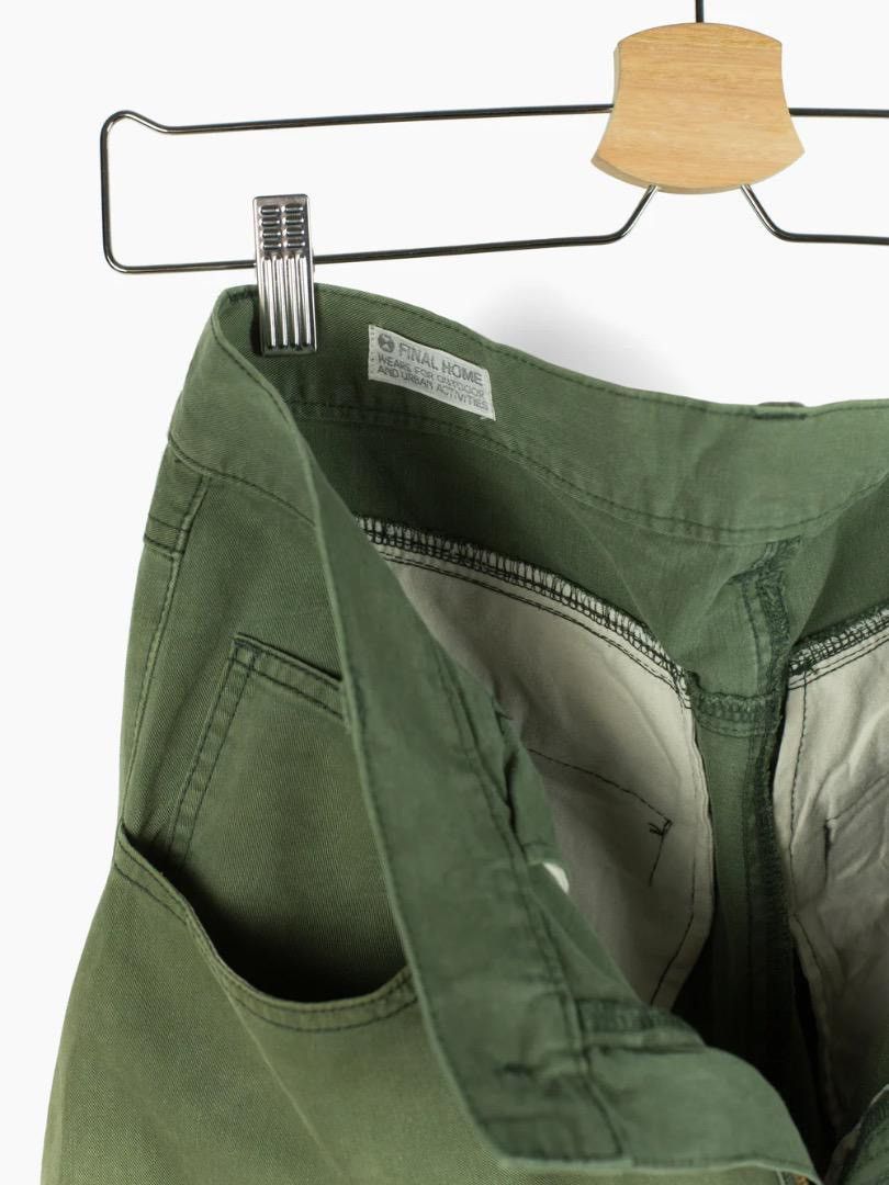 Final Home 90’s Olive Zippered Moto Bondage Pants Size US 30 / EU 46 - 5 Thumbnail