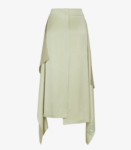 Fendi o1loc1c0824 Skirt in Light Green Size 34" / US 12 / IT 48 - 2 Thumbnail