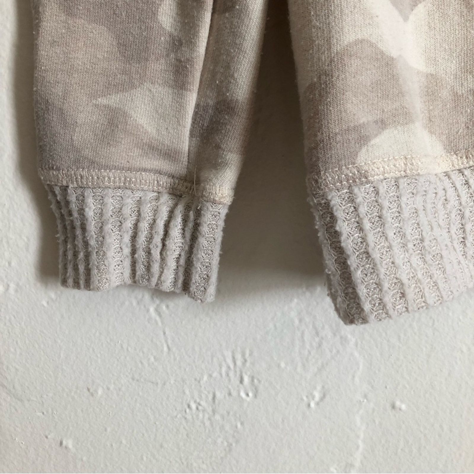 Other Knox Rose Beige Cream Camouflage Camo Sweatshirt Sweater Top Size M / US 6-8 / IT 42-44 - 4 Thumbnail