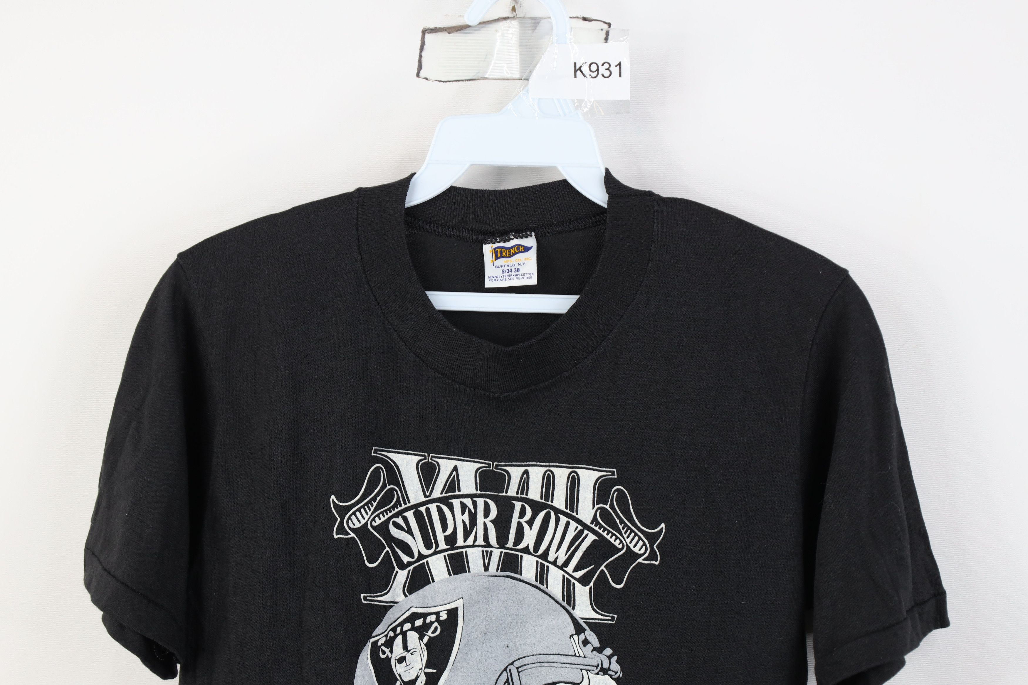 Vintage Vintage 80s Los Angeles Raiders LA Raiders Football T-Shirt Size US S / EU 44-46 / 1 - 2 Thumbnail