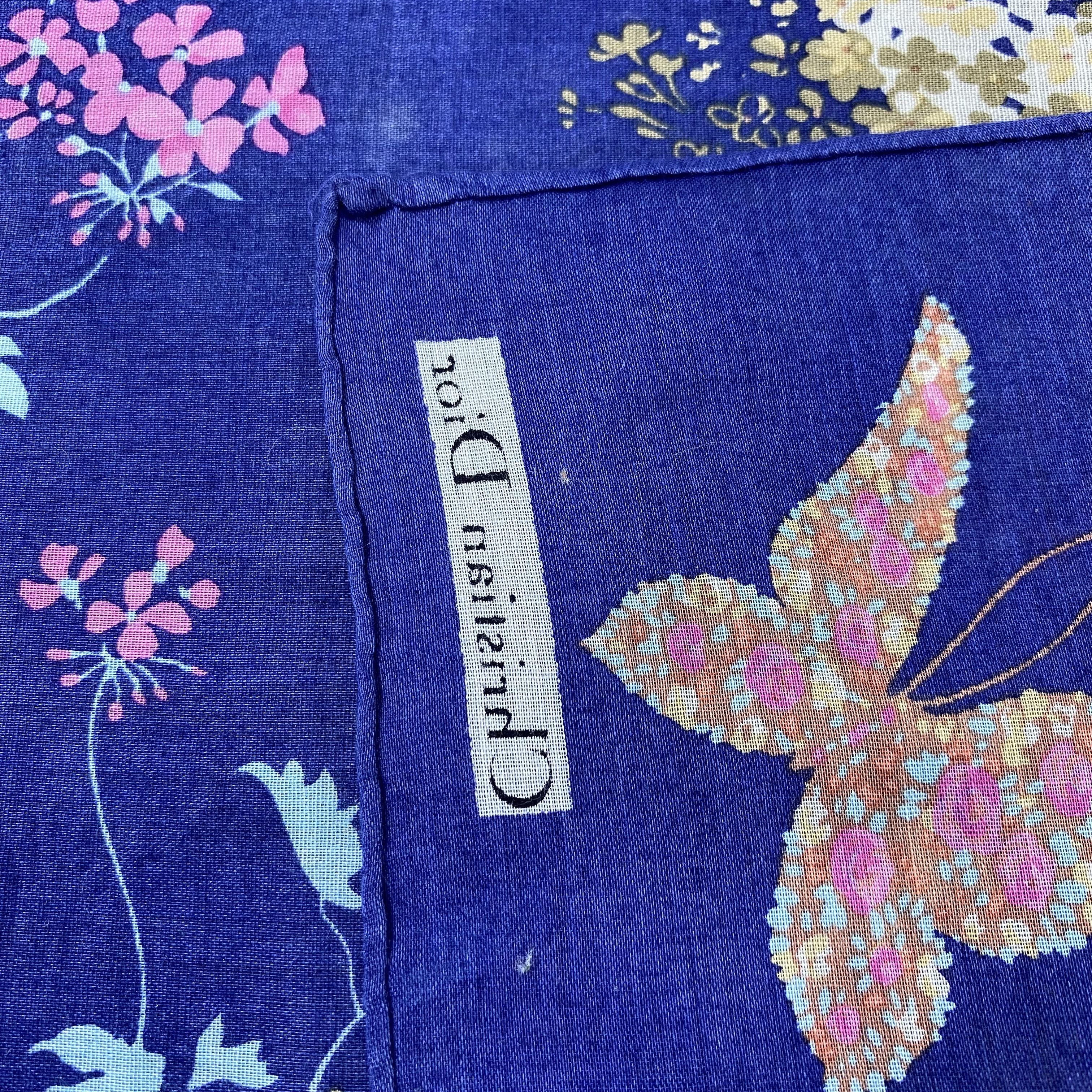 Designer Christian Dior Handkerchief / Bandana / Neckerchief-B1309 Size ONE SIZE - 7 Thumbnail