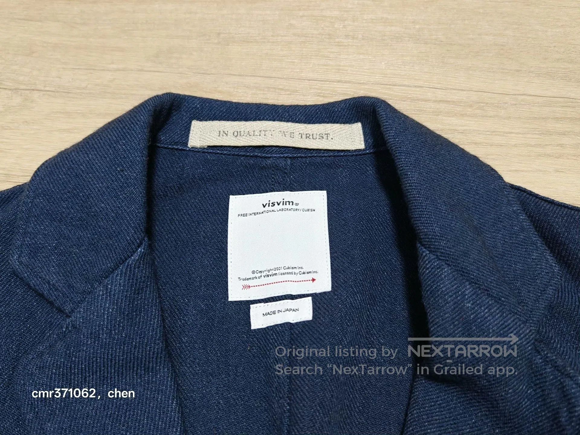 Visvim VISVIM 26SS RAILWOOD JKT. Size US S / EU 44-46 / 1 - 2 Thumbnail