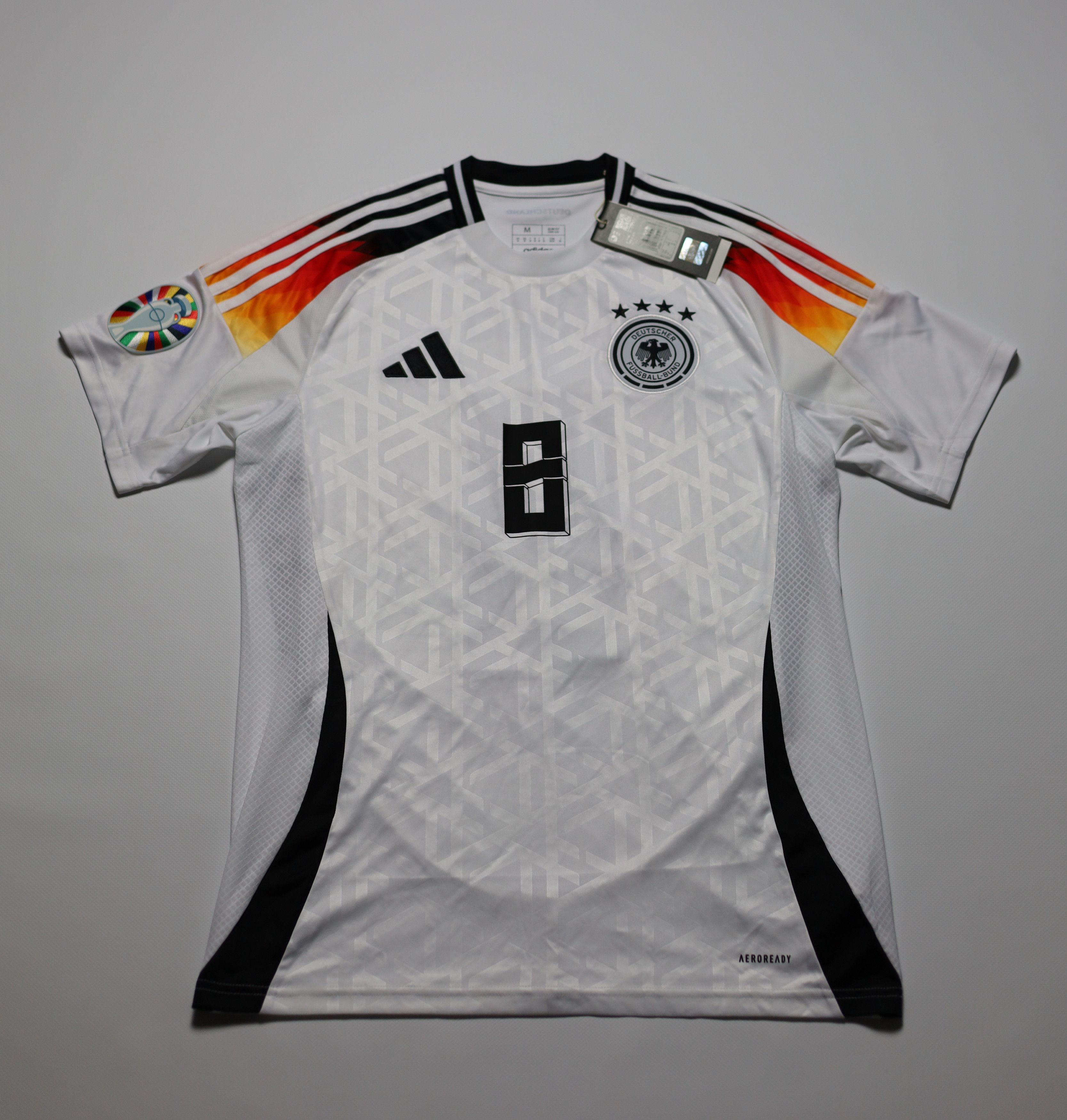 Adidas Germany 2024 2025 Home Soccer Jersey #8 Toni Kross Adidas Size US M / EU 48-50 / 2 - 2 Thumbnail