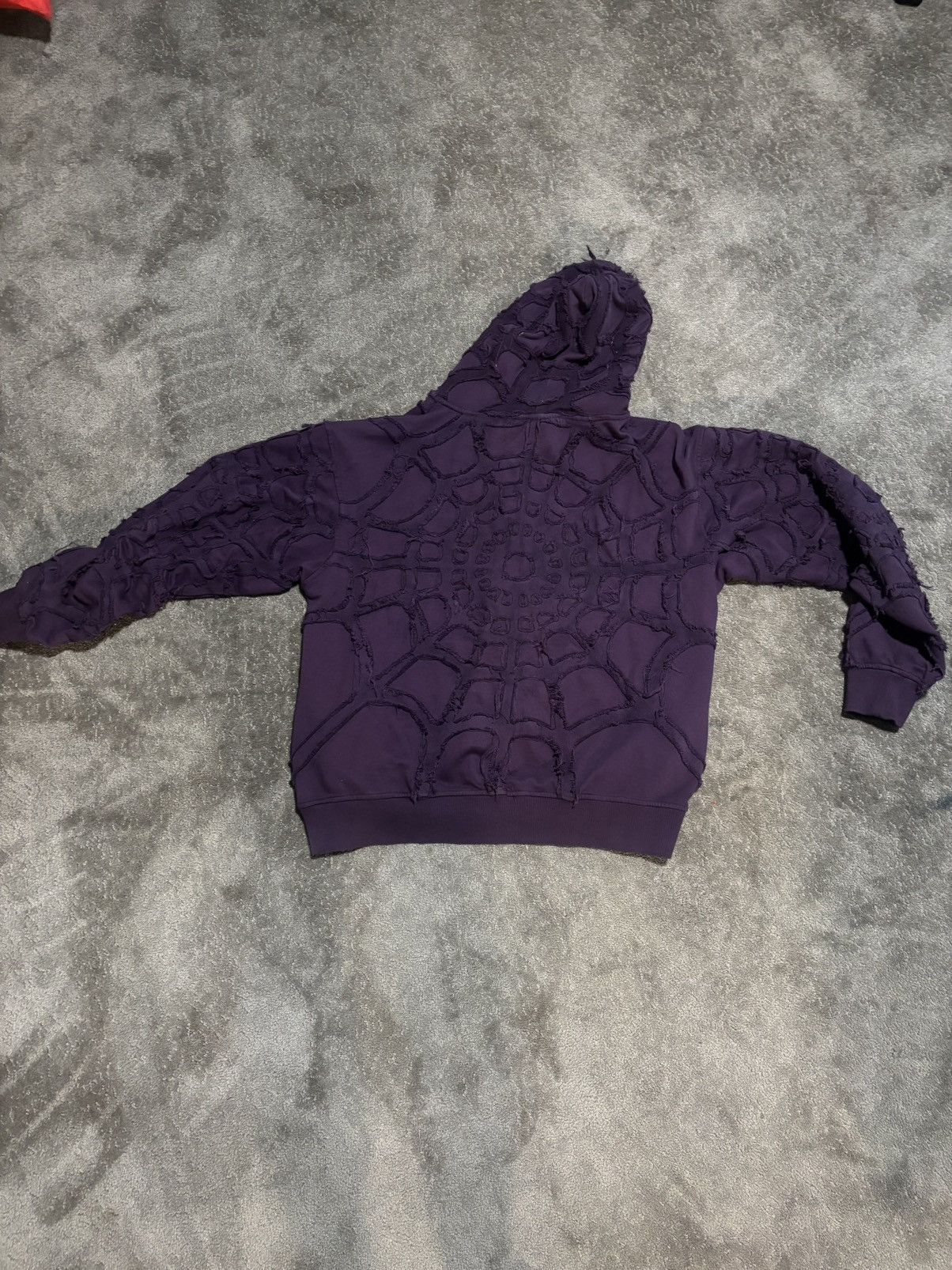 Revenge Spider Web Zip Purple/Black Size US XL / EU 56 / 4 - 2 Thumbnail