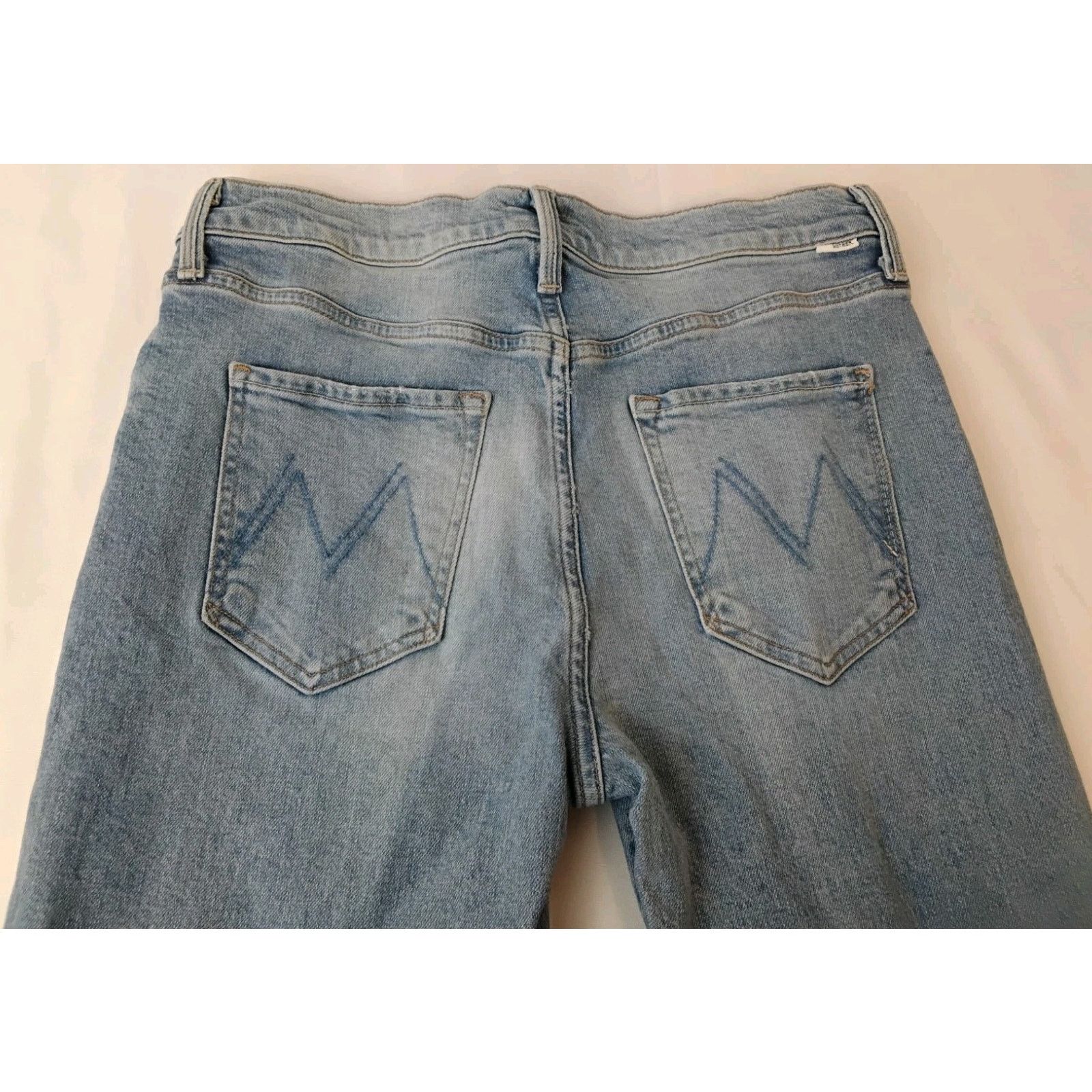 MOTHER Mother The Scrapper Ankle Jeans Women's 28" Light Wash Denim Size 28" / US 6 / IT 42 - 6 Thumbnail