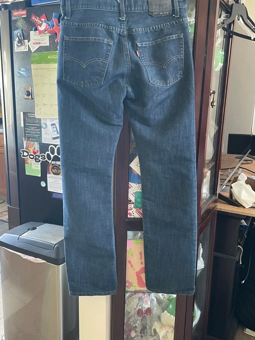 Levi's Men's Levi's 511 Slim Blue Jeans Waist 30 Size US 30 / EU 46 - 3 Thumbnail