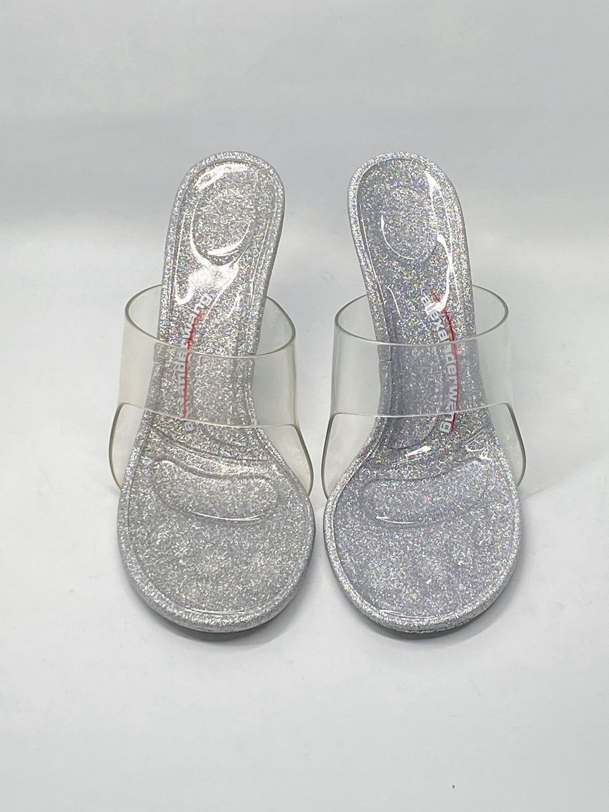 Alexander Wang Alexander Wang Glitter Stiletto Sandals size 40 Size US 10 / IT 40 - 5 Thumbnail