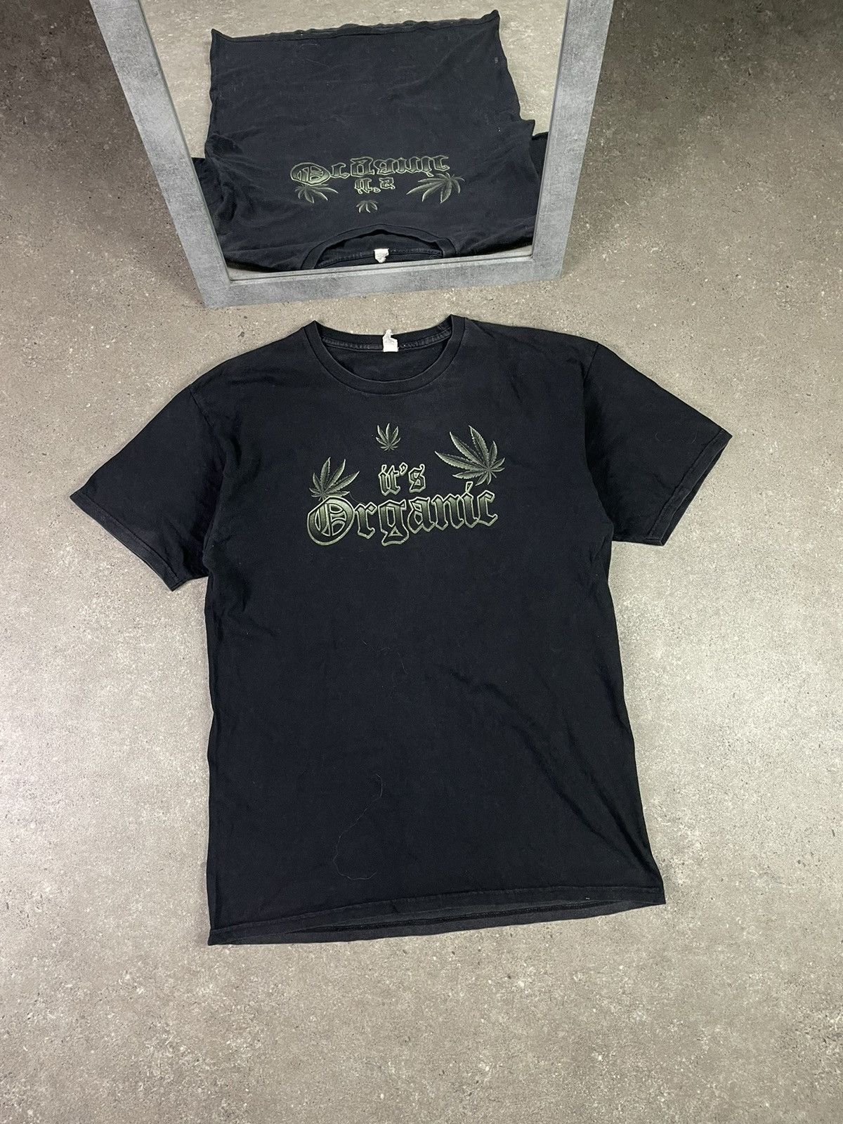Band Tees × Vintage don’t panic it’s organic weed marijuana smoking tee Size US L / EU 52-54 / 3 - 2 Thumbnail